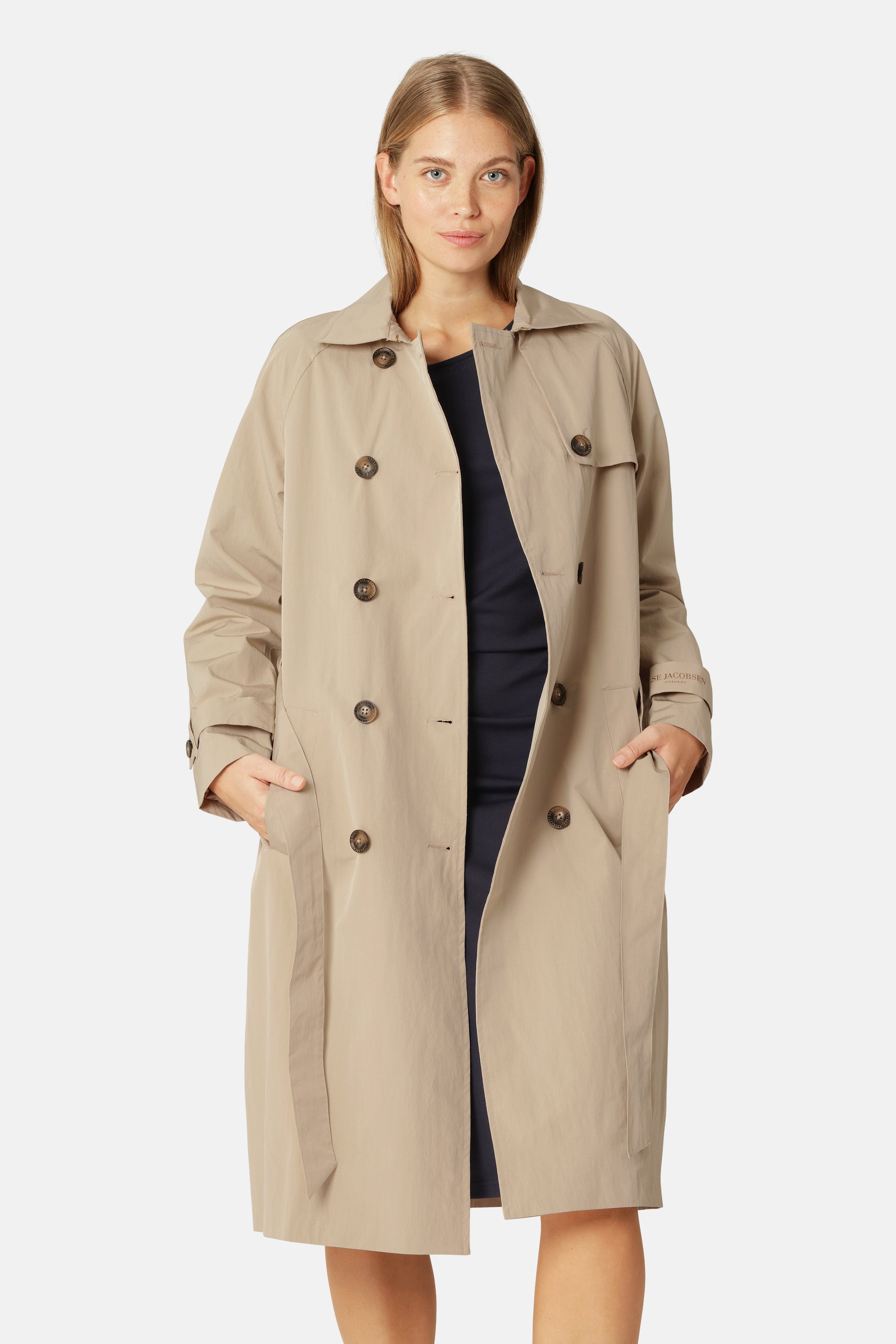 Regenjas RAINVISION03 | White Pepper | Coat | Ilse Jacobsen