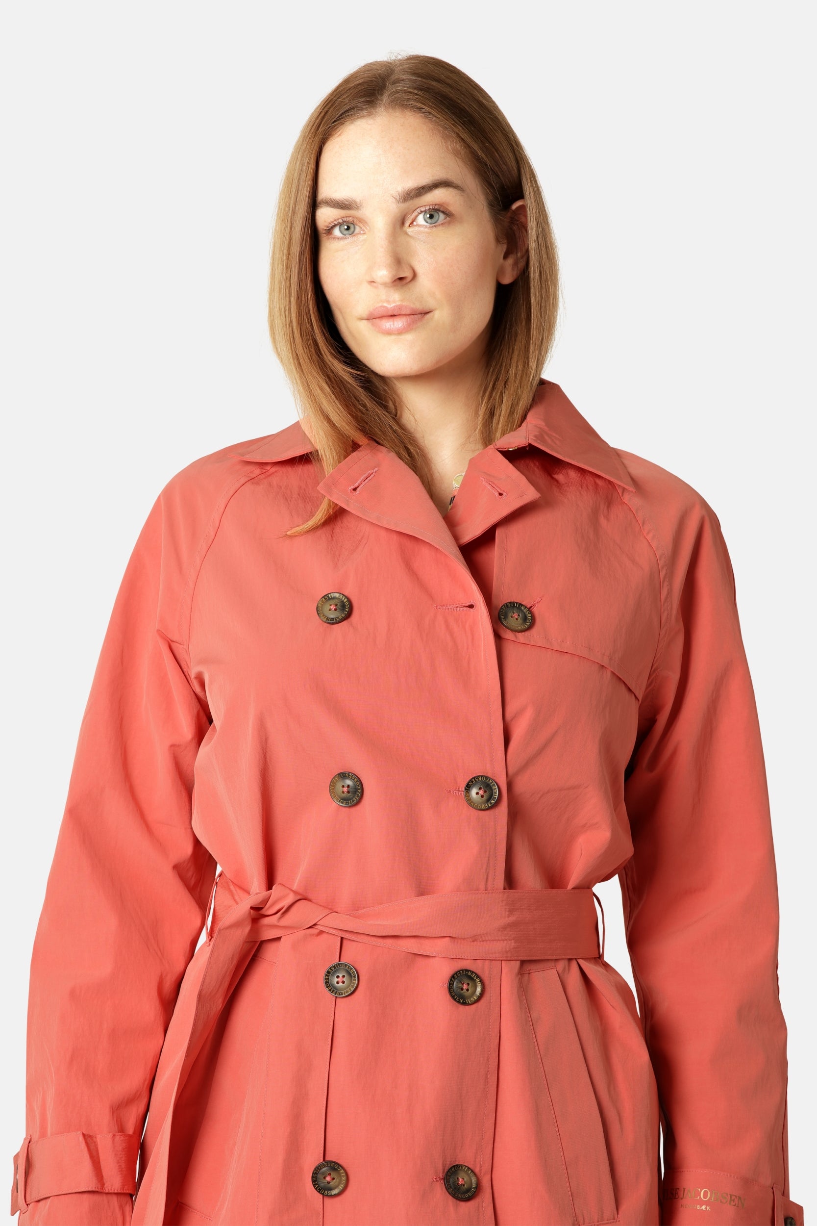 Regenjas RAINVISION03 | Spiced Coral | Coat | Ilse Jacobsen