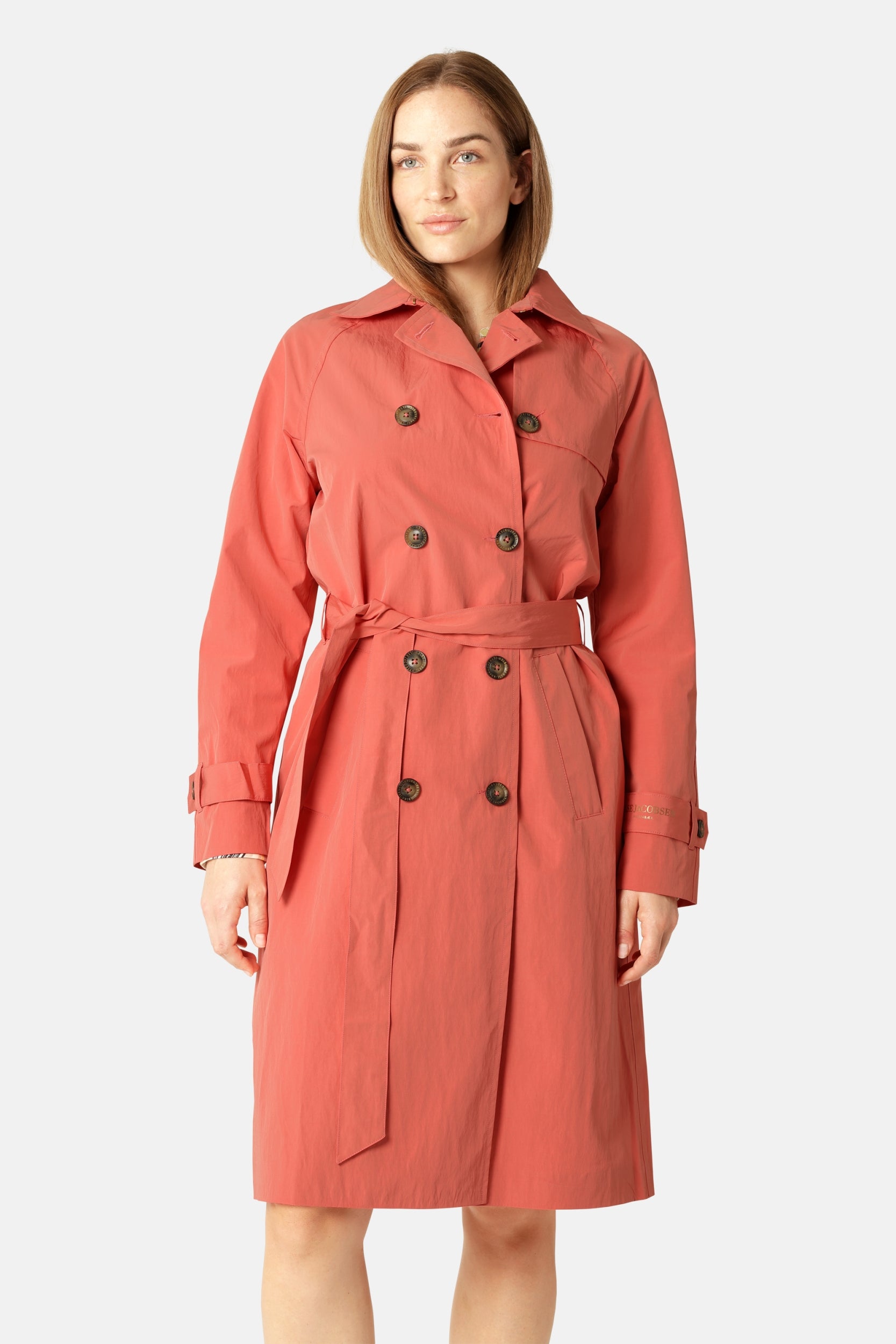 Regenjas RAINVISION03 | Spiced Coral | Coat | Ilse Jacobsen