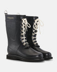 Regenlaarzen 3/4 RUB15 | Black | Rubber Boots | Ilse Jacobsen