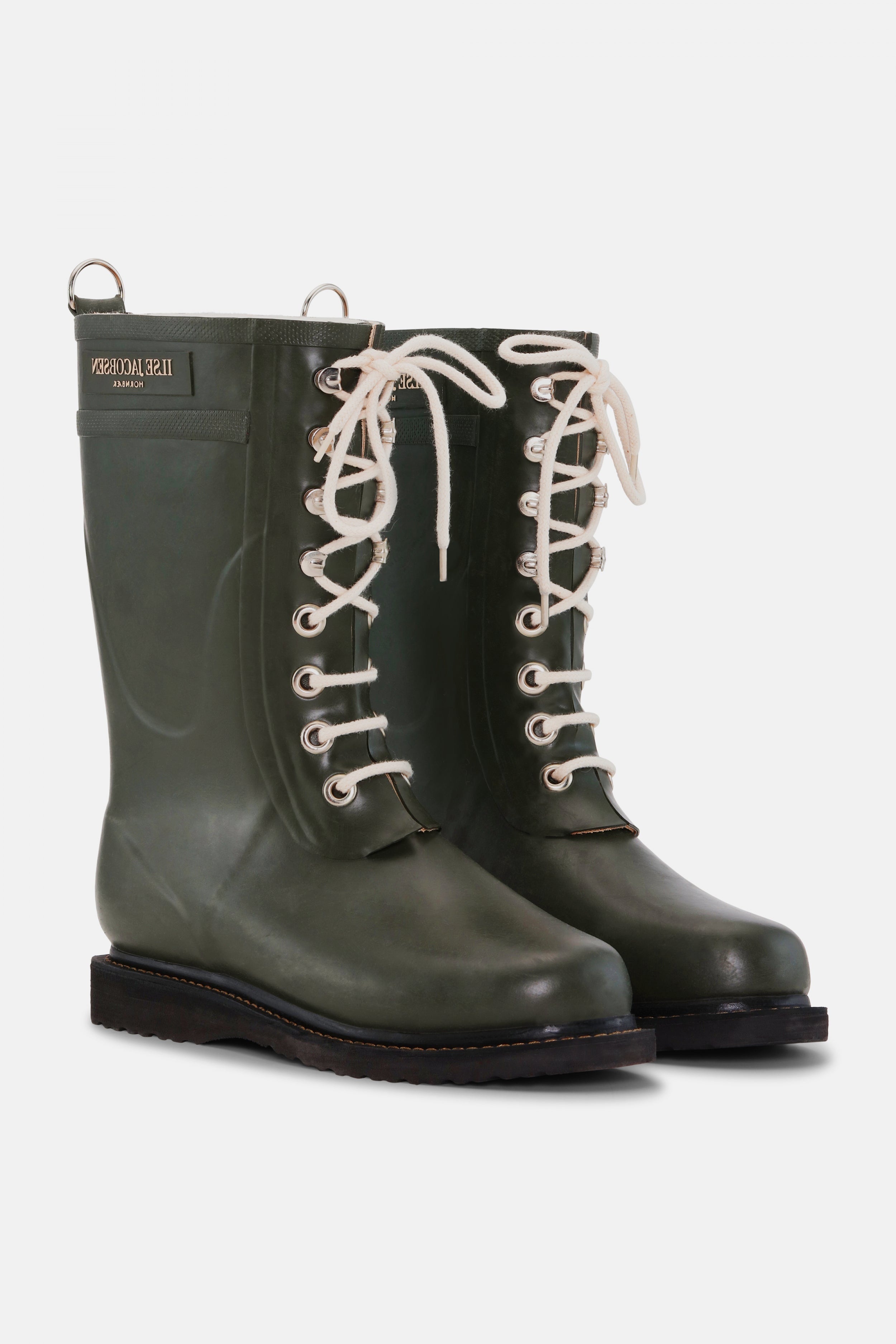 Regenlaarzen 3/4 RUB15 | Army | Rubber Boots | Ilse Jacobsen