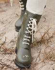 Regenlaarzen 3/4 RUB15 | Army | Rubber Boots | Ilse Jacobsen