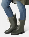 Regenlaarzen 3/4 RUB15 | Army | Rubber Boots | Ilse Jacobsen