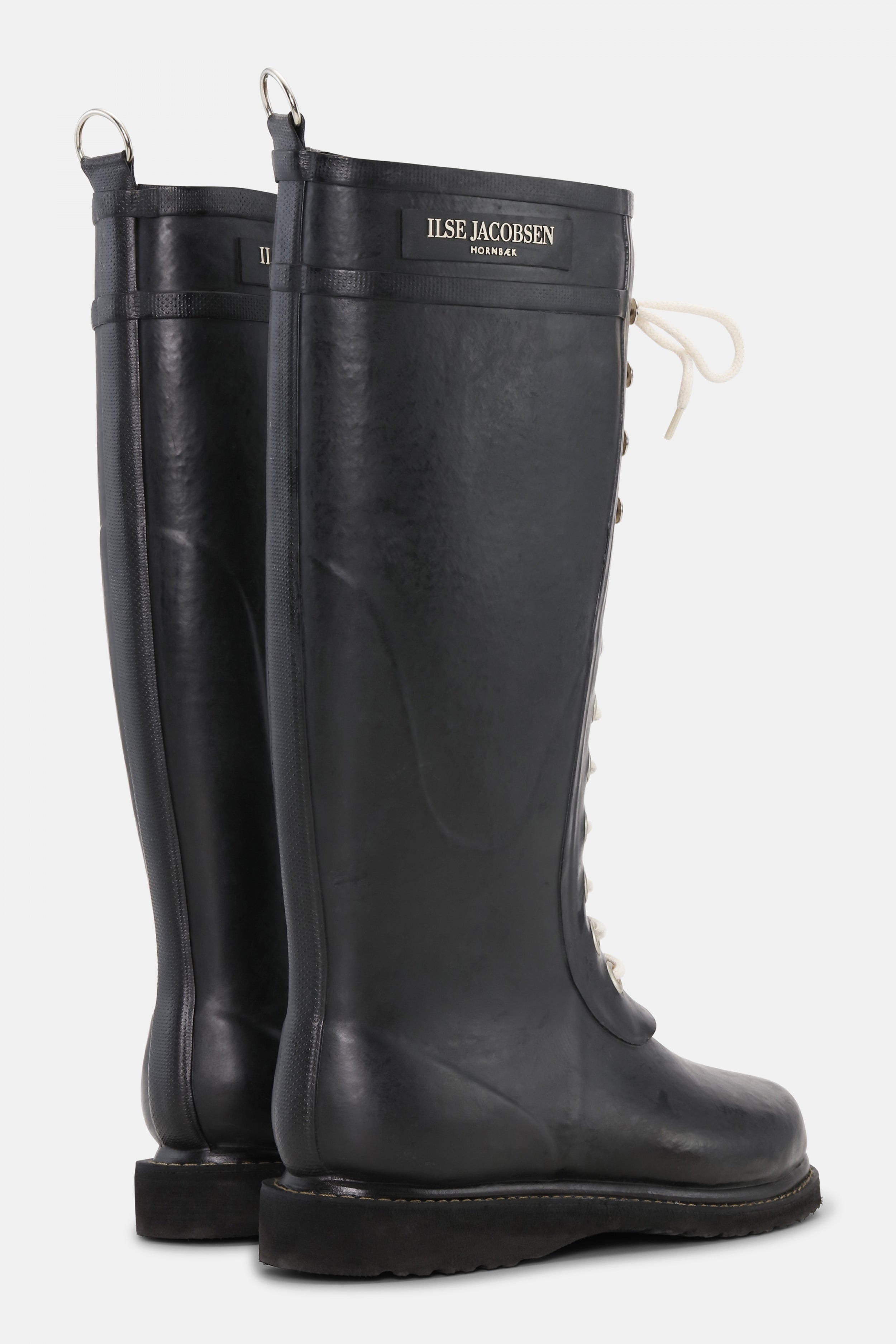 Regenlaarzen hoog RUB1 | Black | Rubber Boots | Ilse Jacobsen