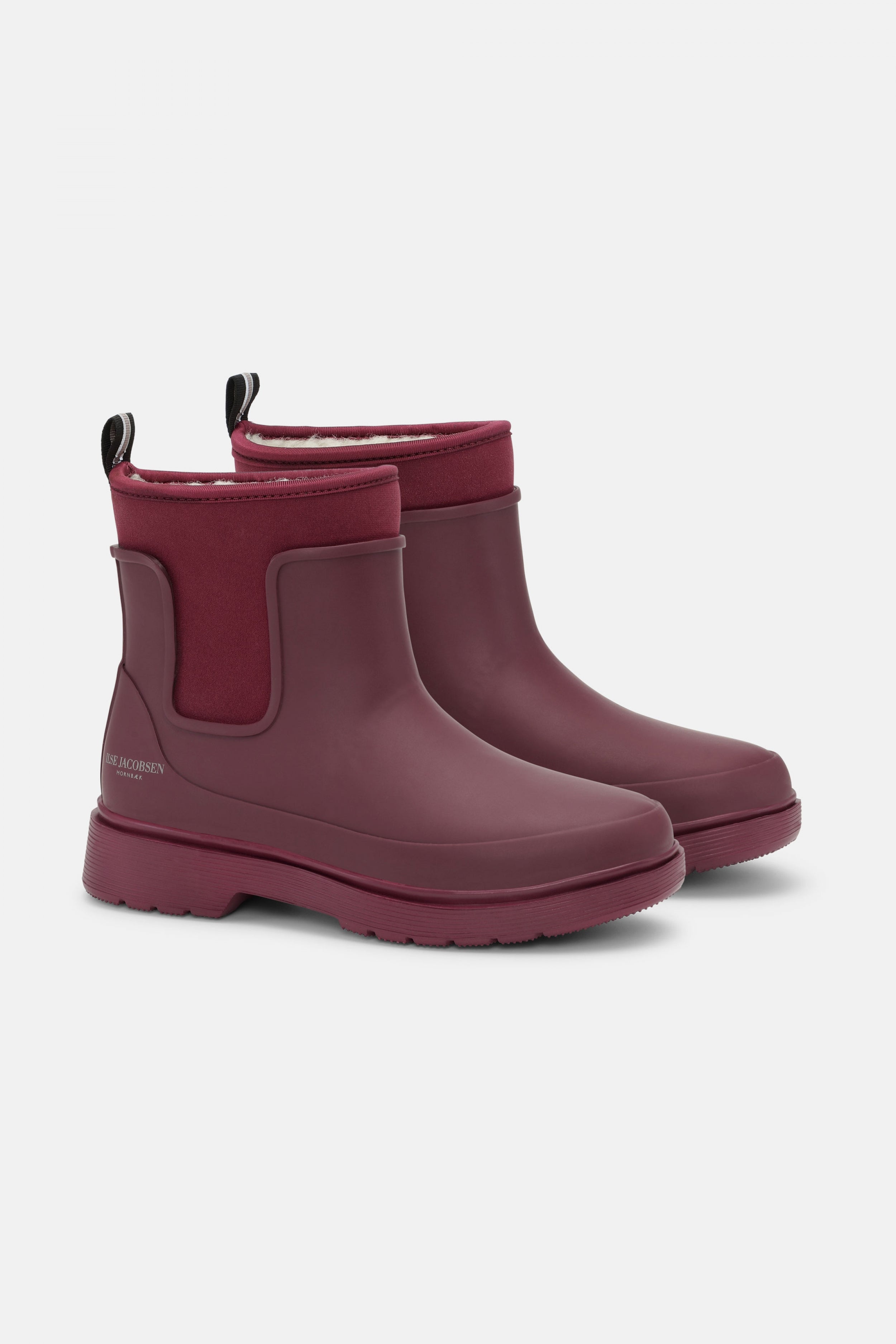 Anti-Slip Rubberlaars RUBAIR01 | Maroon Banner | Rubber Boots | Ilse Jacobsen
