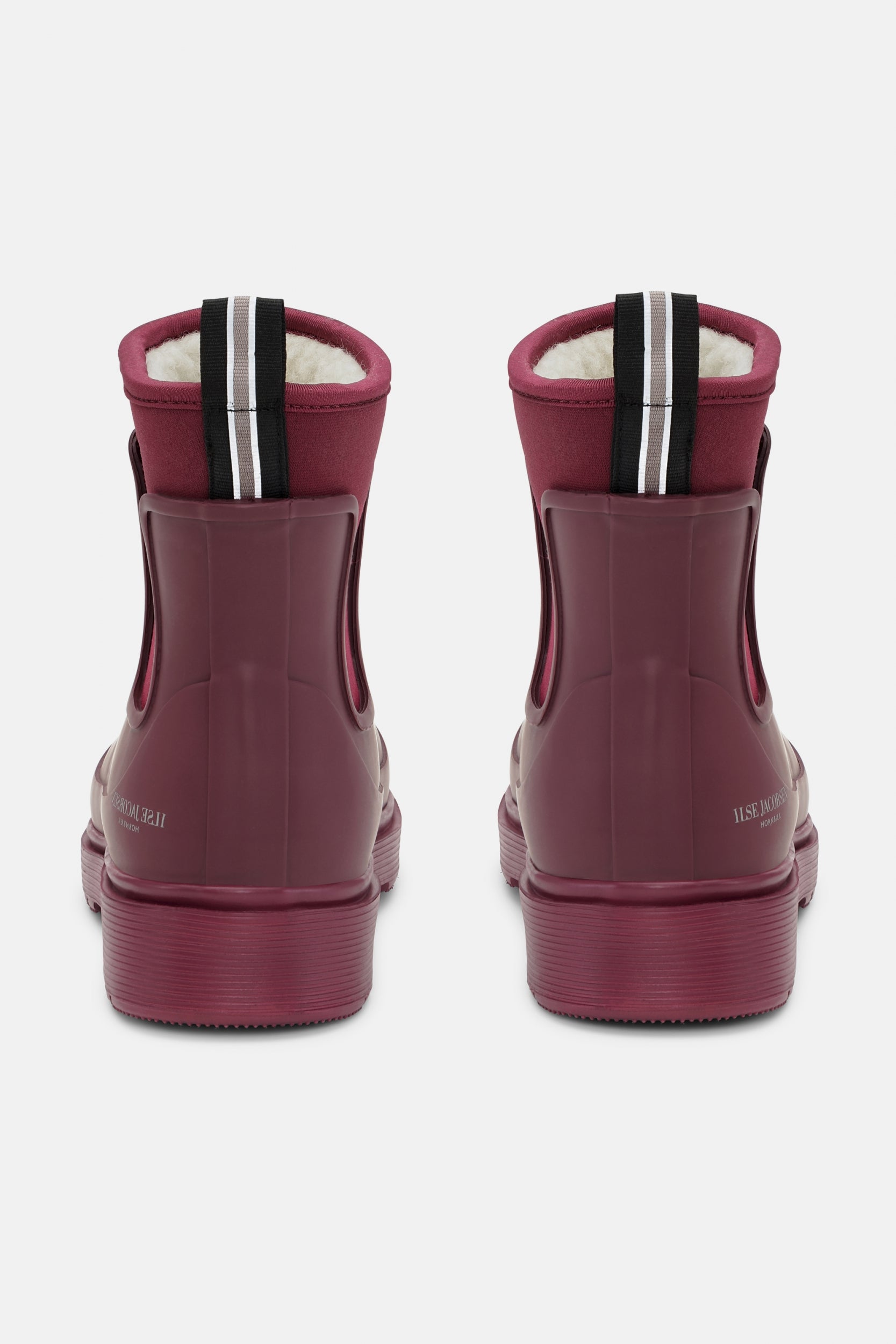 Anti-Slip Rubberlaars RUBAIR01 | Maroon Banner | Rubber Boots | Ilse Jacobsen
