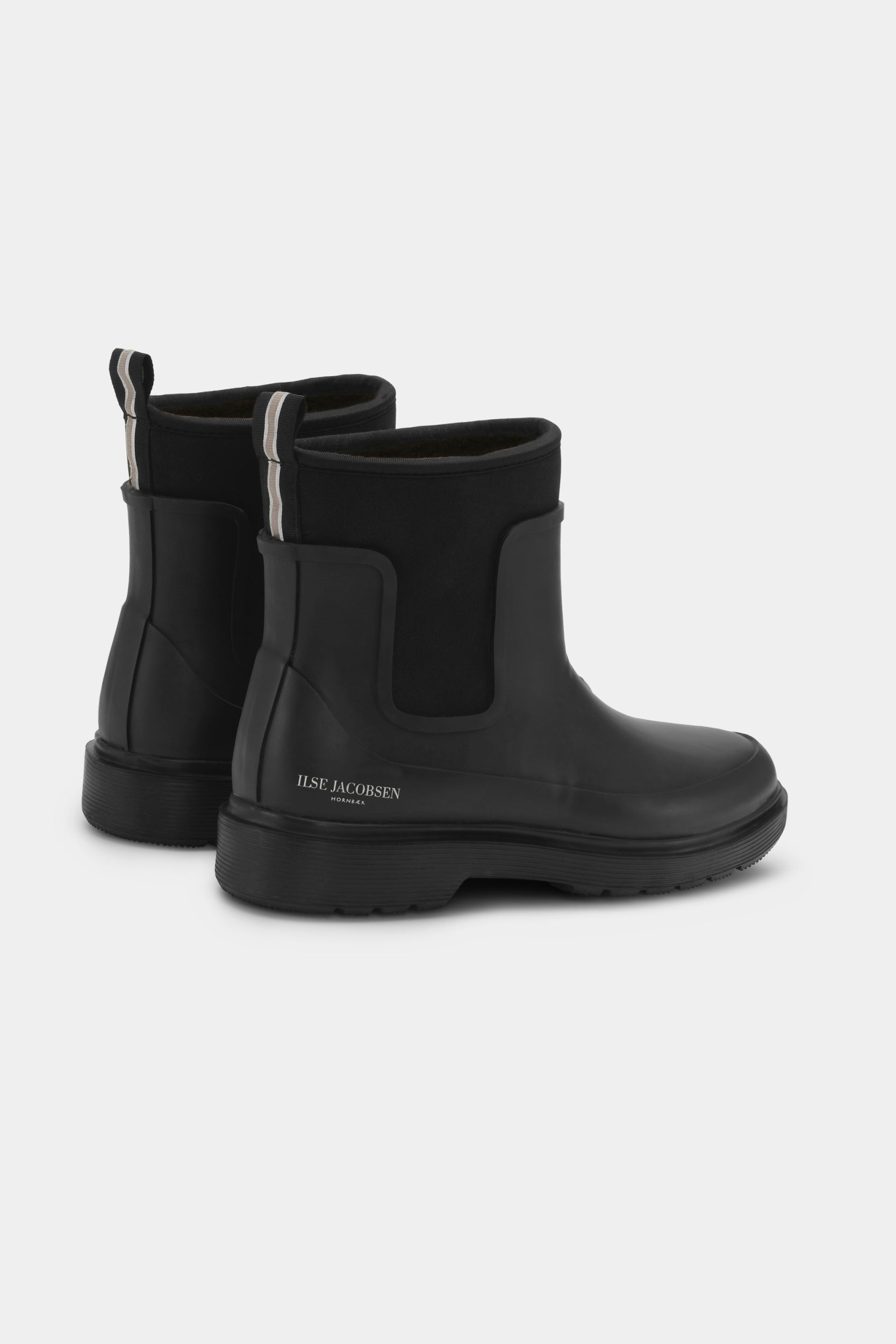 Anti-Slip regenlaarzen laag RUBAIR11 | Black | Boots | Ilse Jacobsen