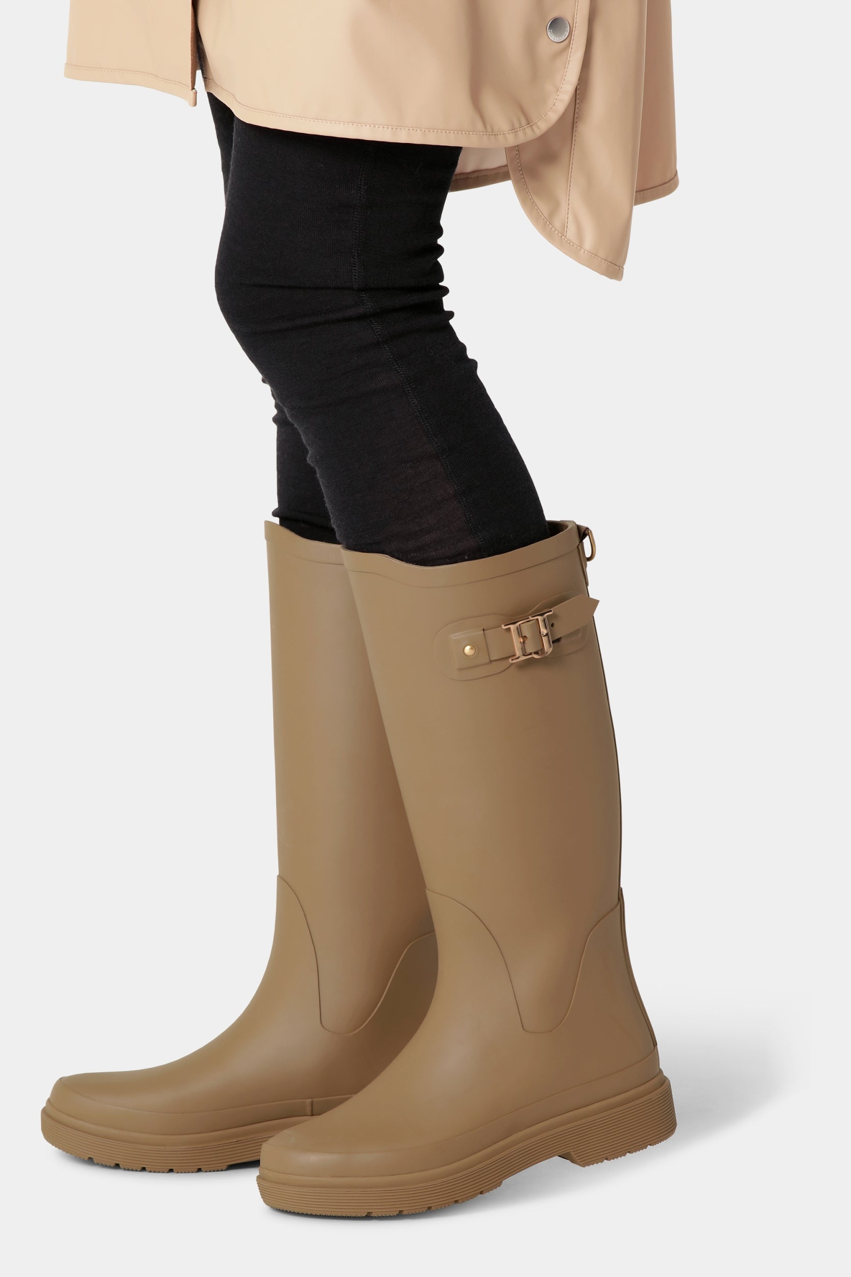 Anti-Slip regenlaarzen hoog RUBAIR13 | Mocca Mocca | Boots | Ilse Jacobsen