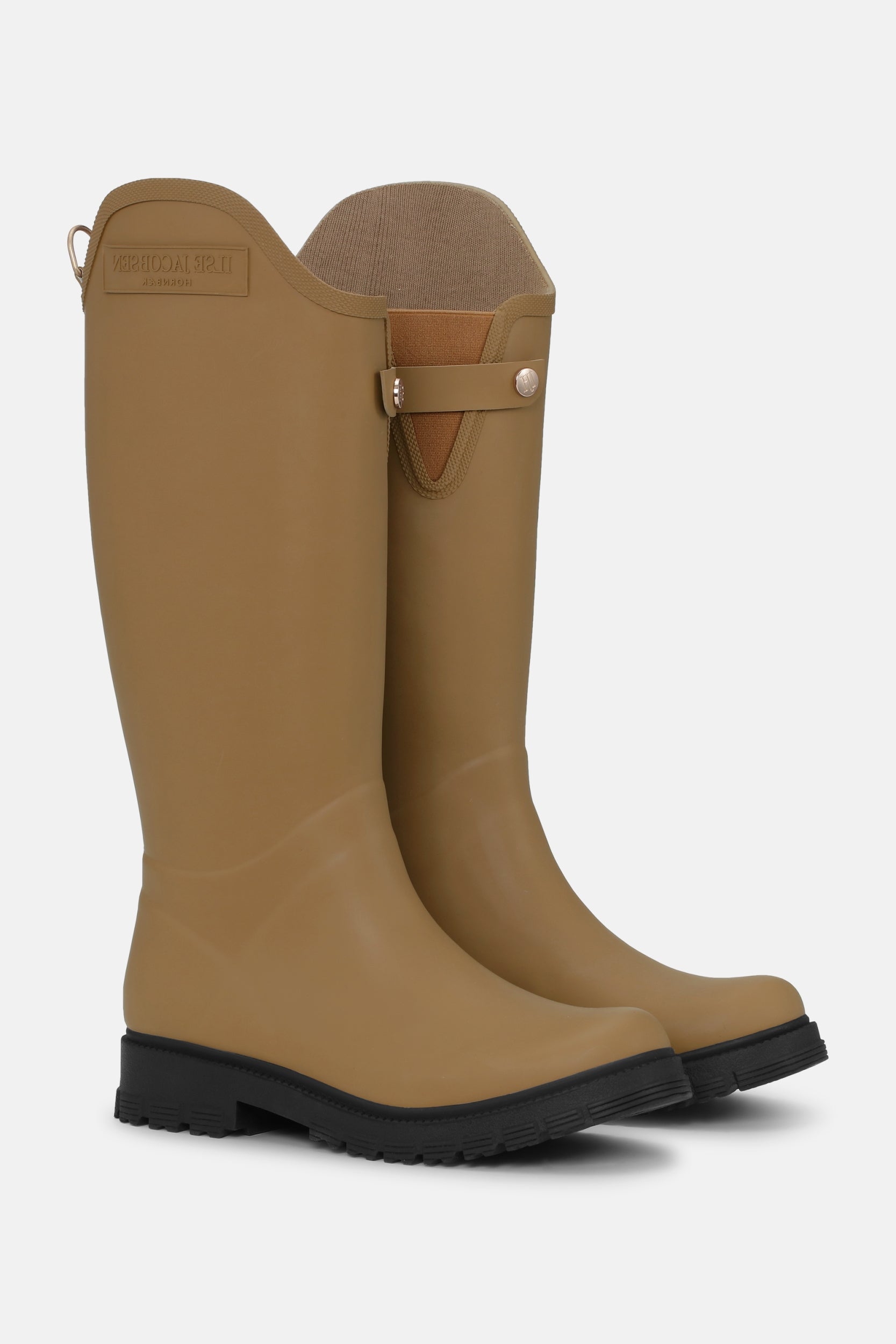 Regenlaarzen hoog RUBSWIFT02 | Mocca Black | Boots | Ilse Jacobsen