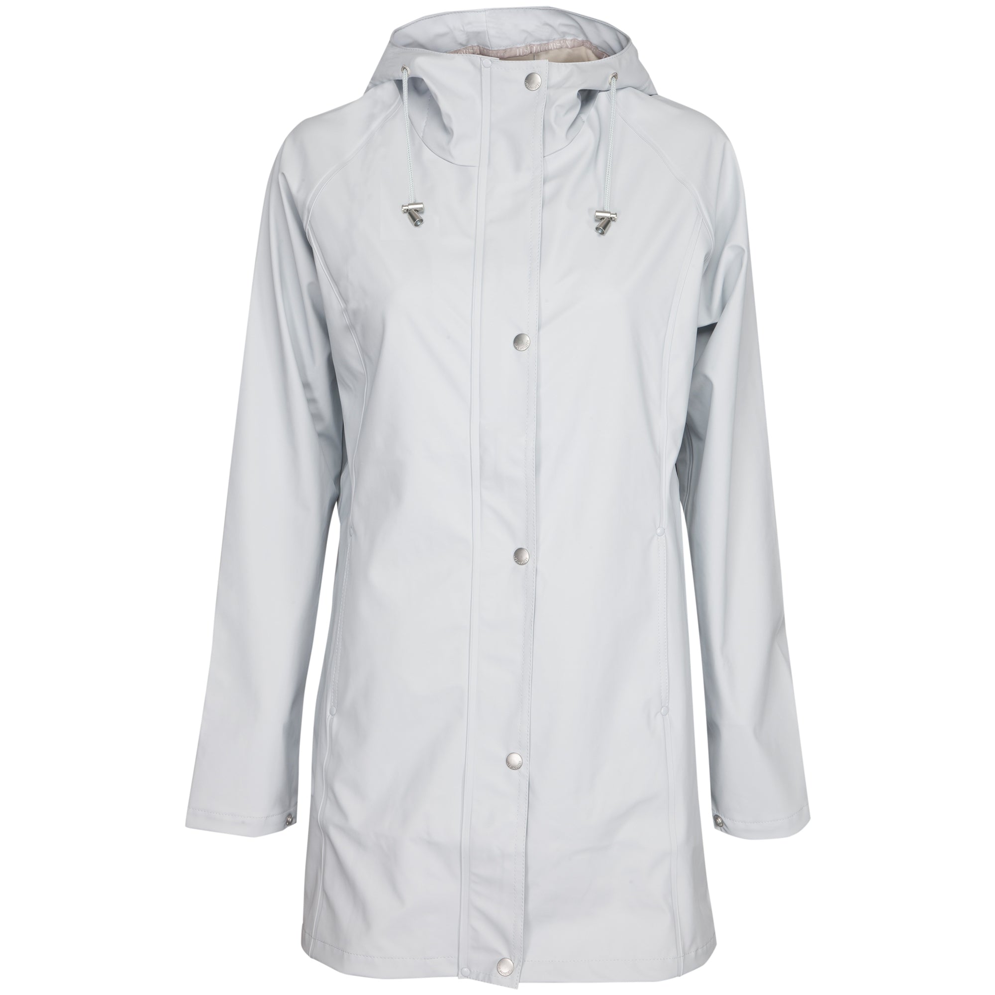 Regenjas RAIN87 | White Blue | Raincoat | Ilse Jacobsen