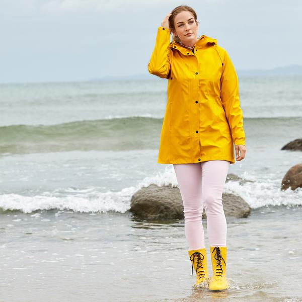 Regenjas RAIN87 | Cyber Yellow | Raincoat | Ilse Jacobsen