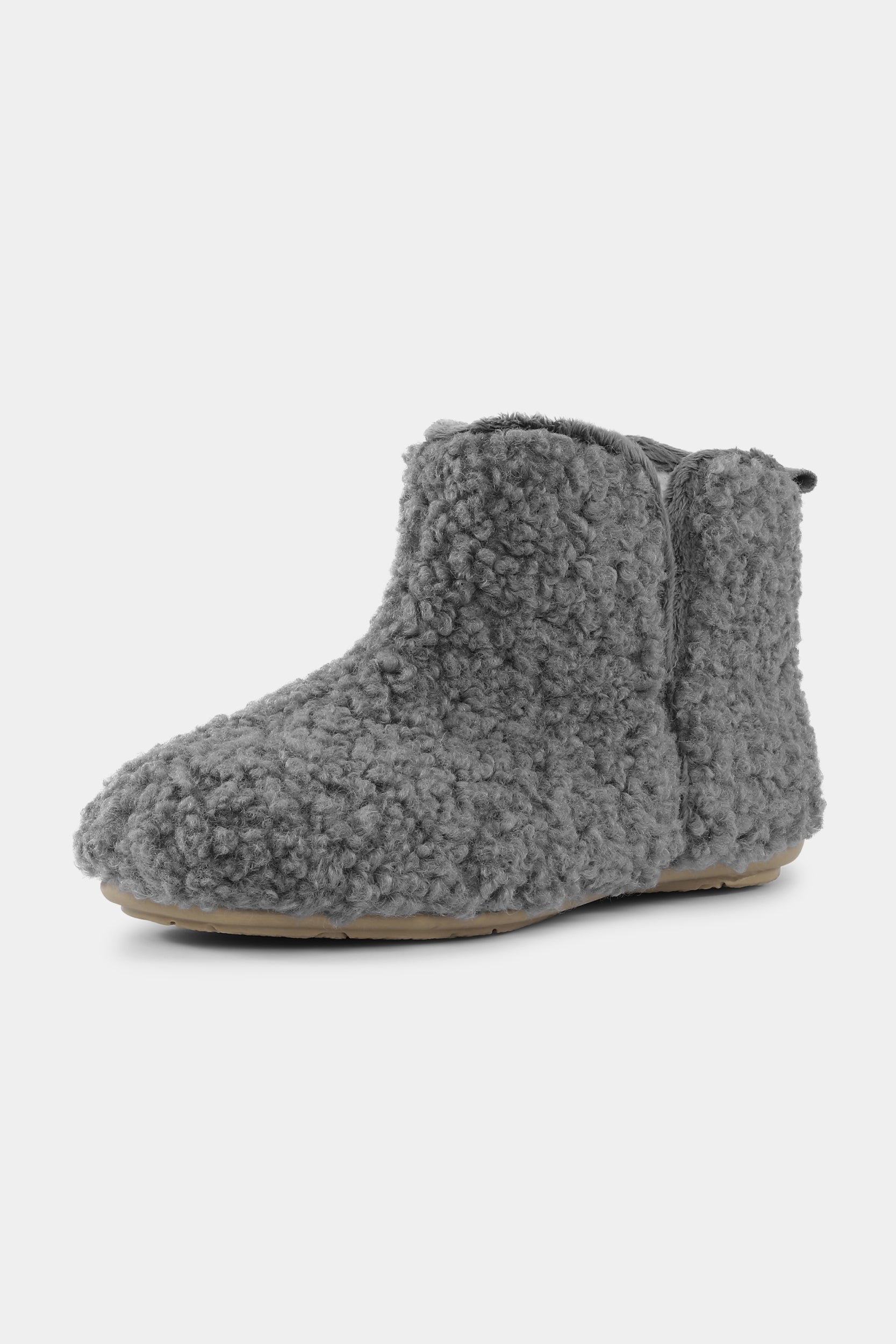 Warme Pantoffel SNIPPY01 | Grey Wheat | Boots | Ilse Jacobsen