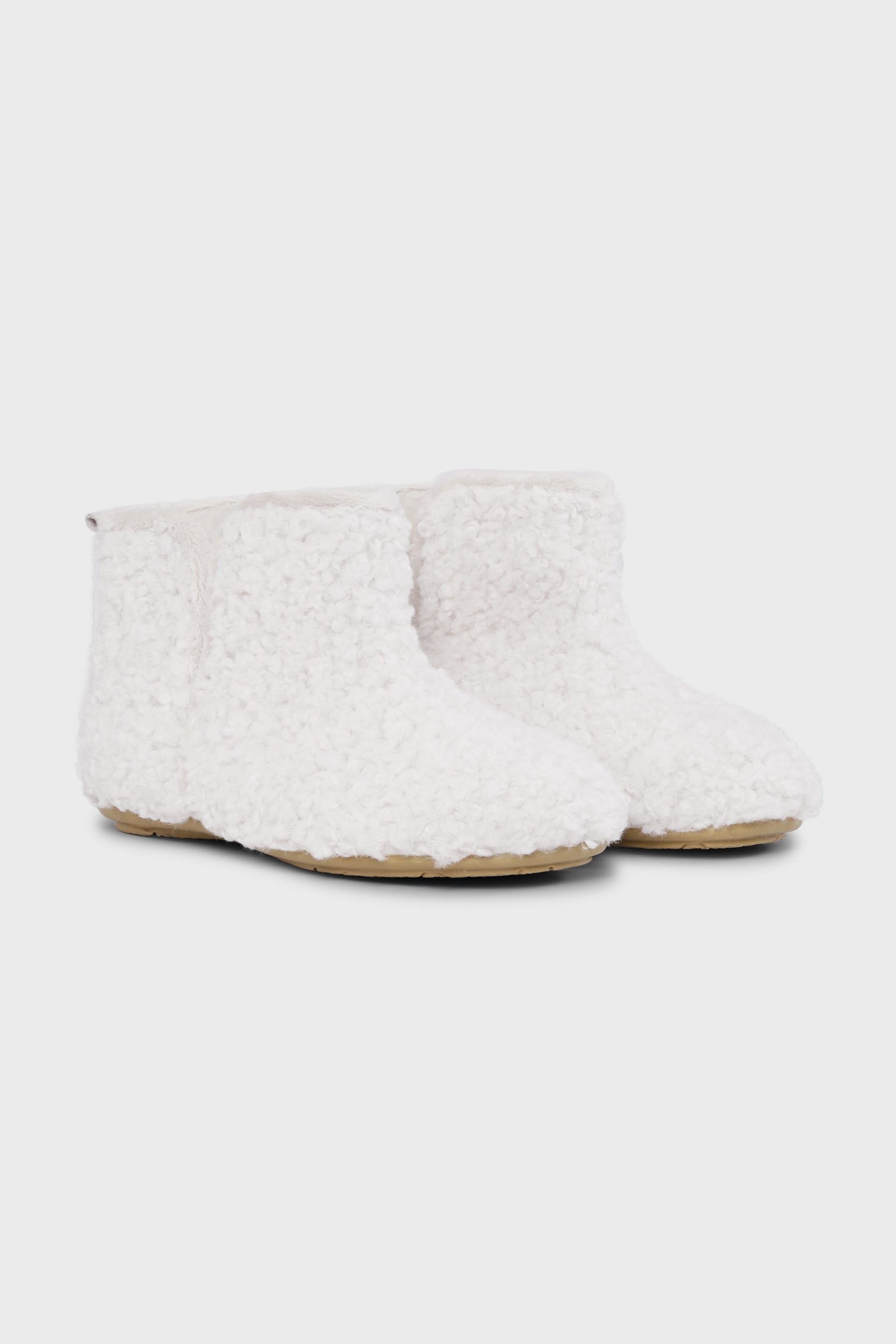 Warme pantoffellaarsjes SNIPPY01 | Milk Creme Wheat | Boots | Ilse Jacobsen