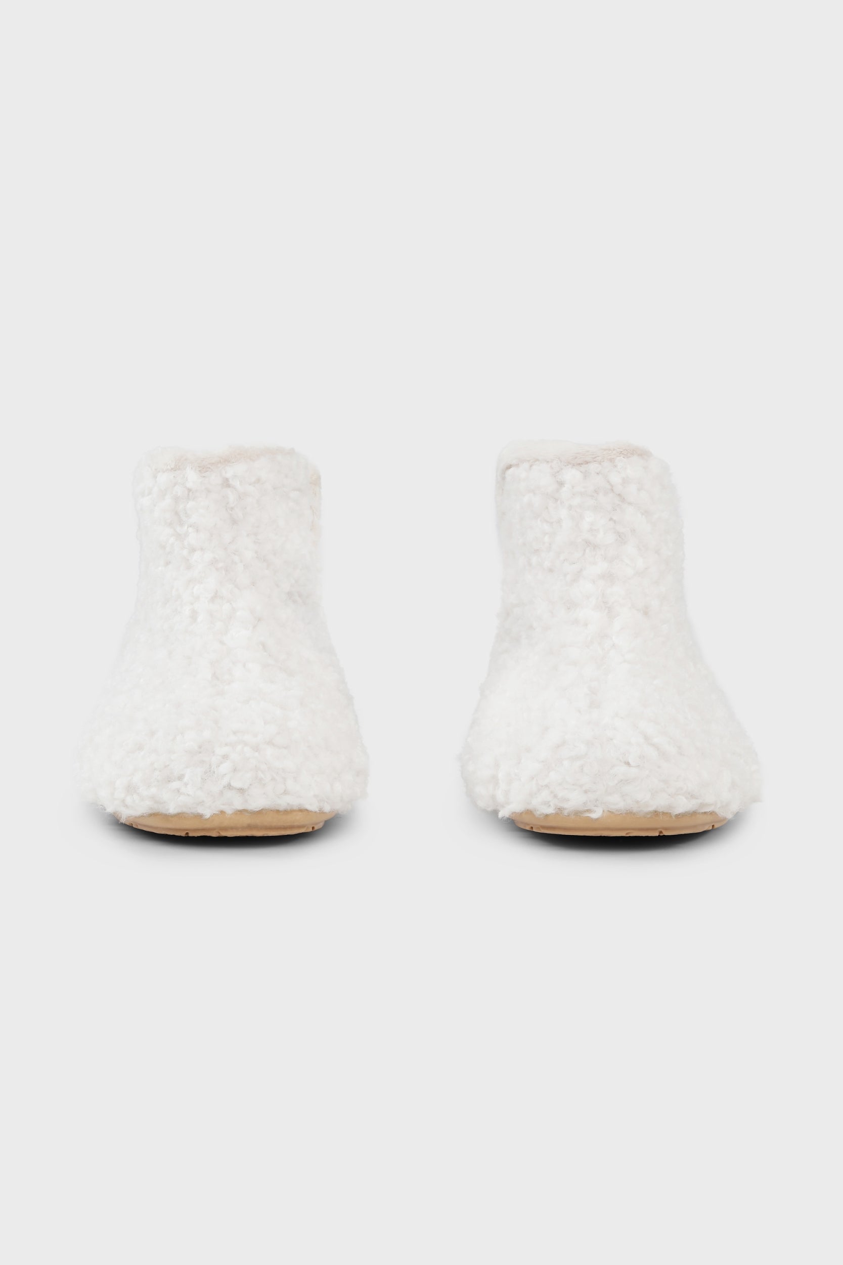 Warme pantoffellaarsjes SNIPPY01 | Milk Creme Wheat | Boots | Ilse Jacobsen