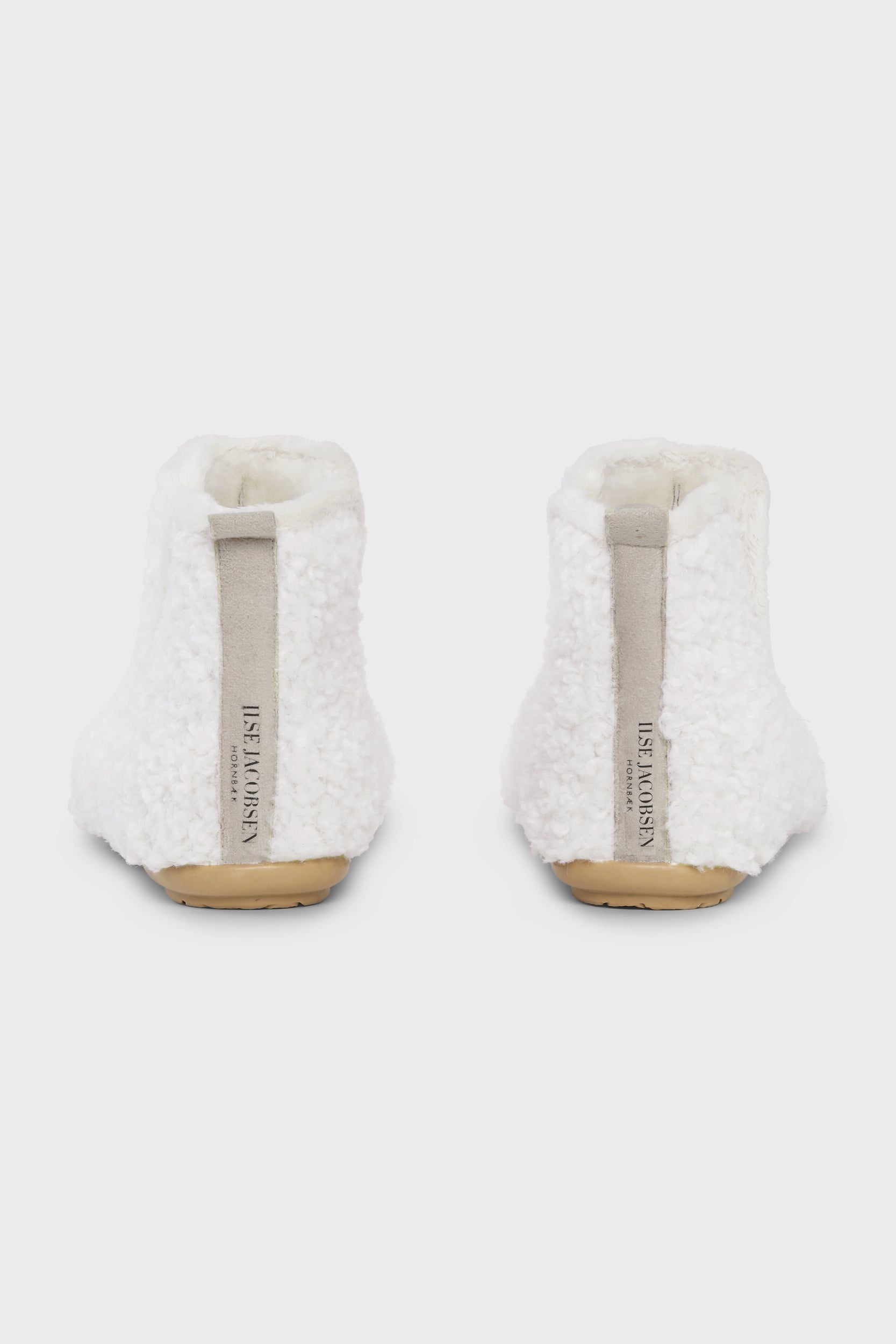Warme pantoffellaarsjes SNIPPY01 | Milk Creme Wheat | Boots | Ilse Jacobsen