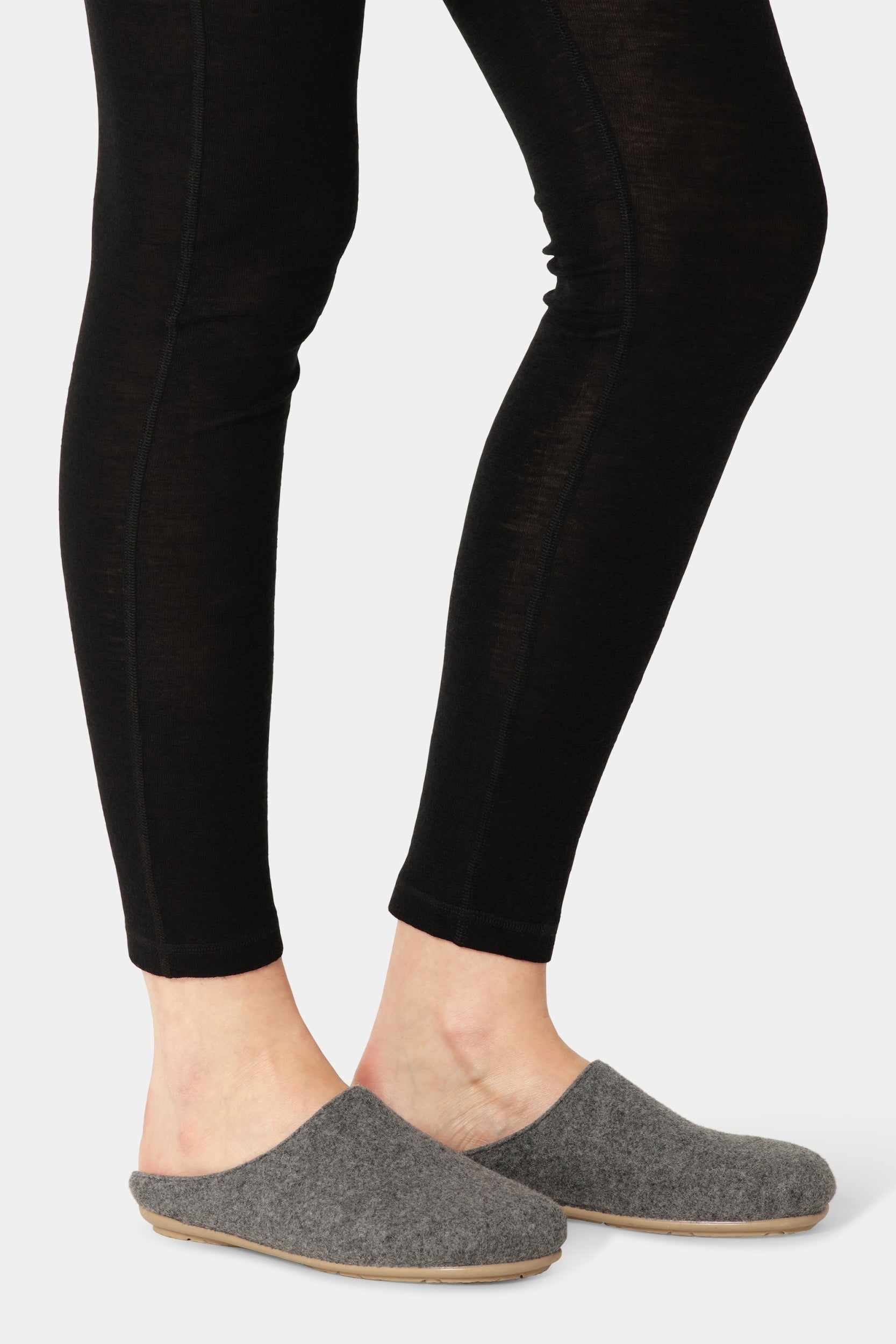 Wollen Instapper SNIPPY02 | Grey Wheat | Home Shoes | Ilse Jacobsen