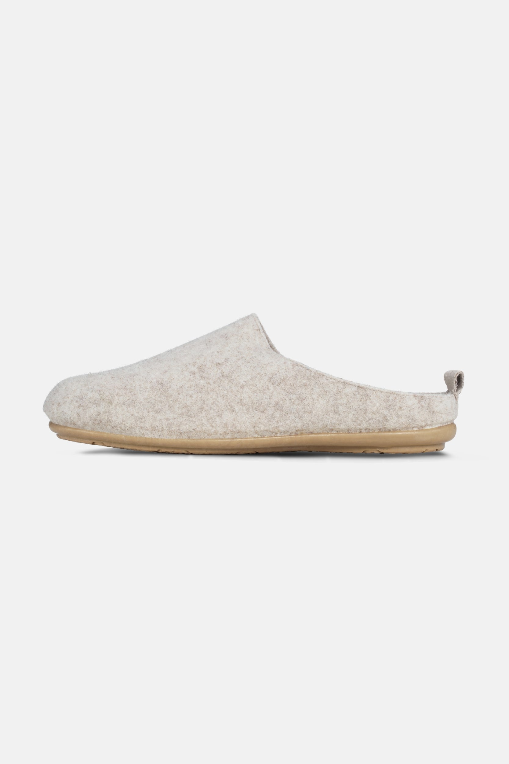 Wollen Pantoffel SNIPPY02 | Milk Creme Wheat | Home Shoes | Ilse Jacobsen