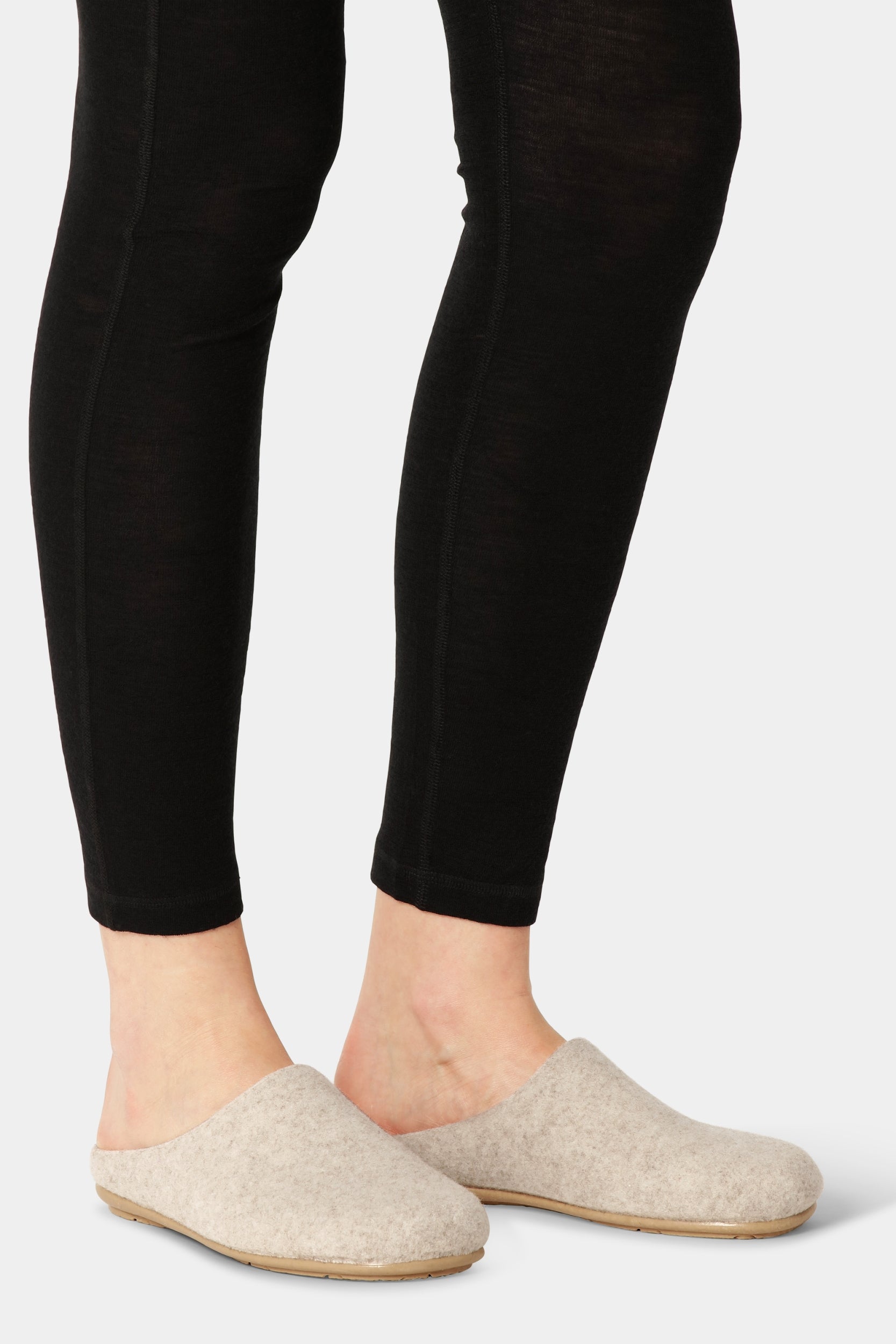 Wollen Pantoffel SNIPPY02 | Milk Creme Wheat | Home Shoes | Ilse Jacobsen