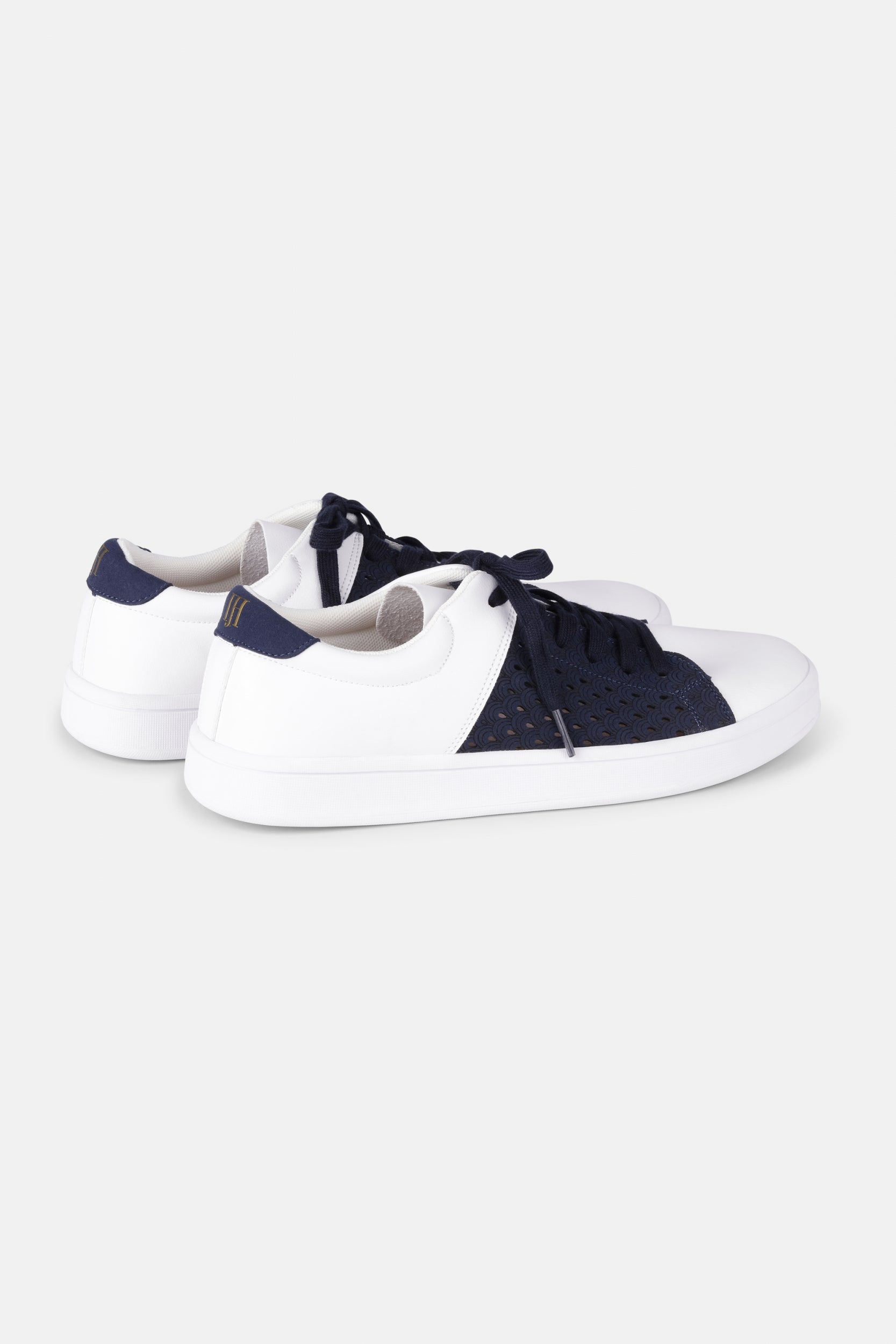 Sneakers TANSY4074 | White Dark Indigo | Sneakers | Ilse Jacobsen