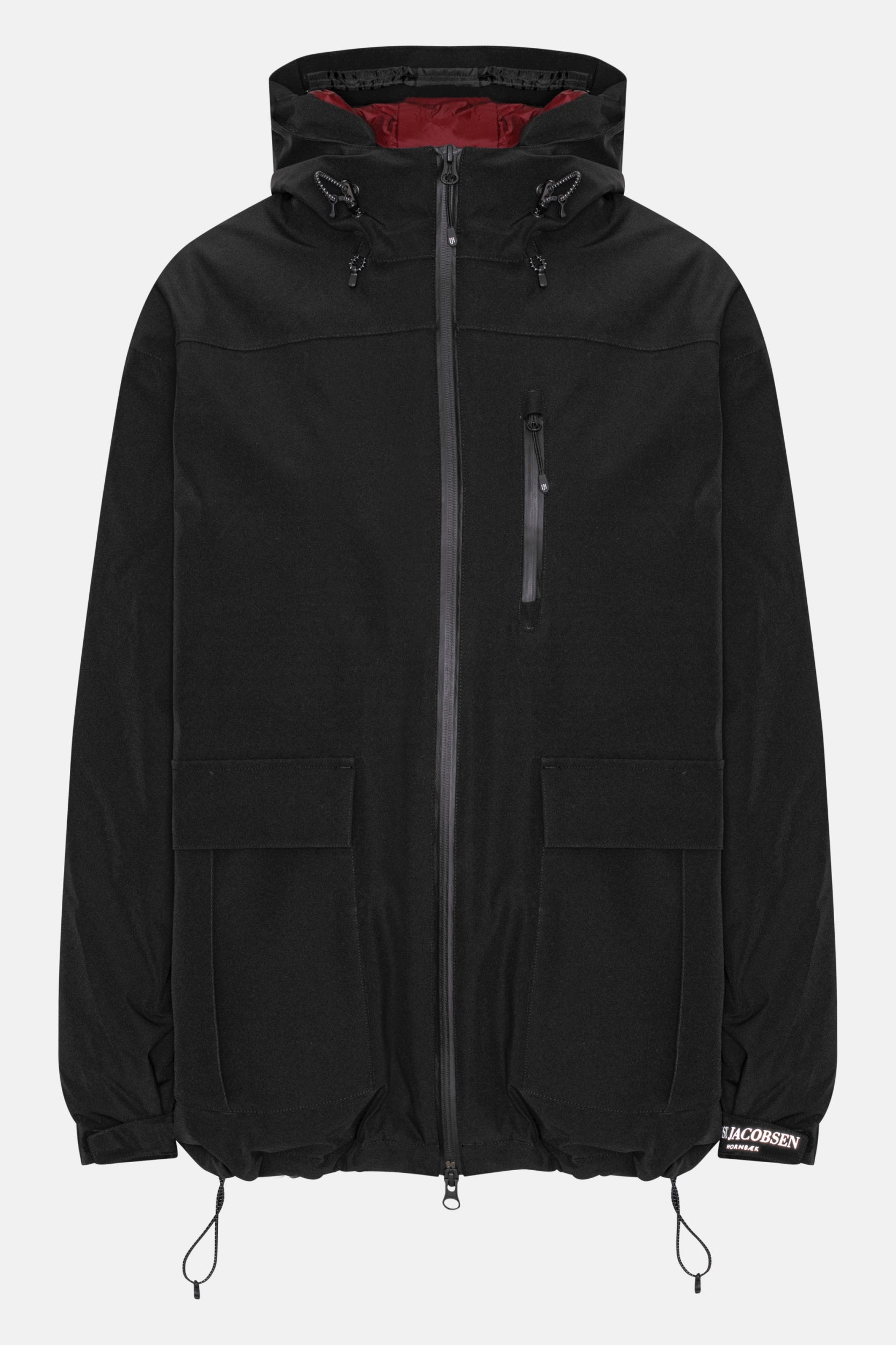 Dons Regenjas TECHRAIN01 | Black | Raincoat | Ilse Jacobsen