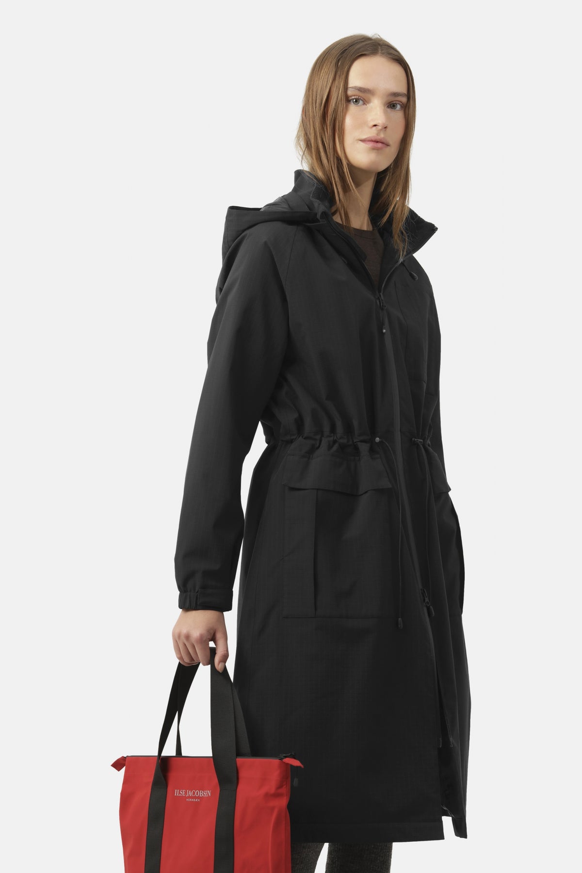 Lange winterparka THERMAL01 | Black Beauty | Parka | Ilse Jacobsen