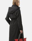 Lange Winterjas THERMAL01 | Black Beauty | Parka | Ilse Jacobsen
