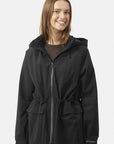 Lange Winterjas THERMAL01 | Black Beauty | Parka | Ilse Jacobsen