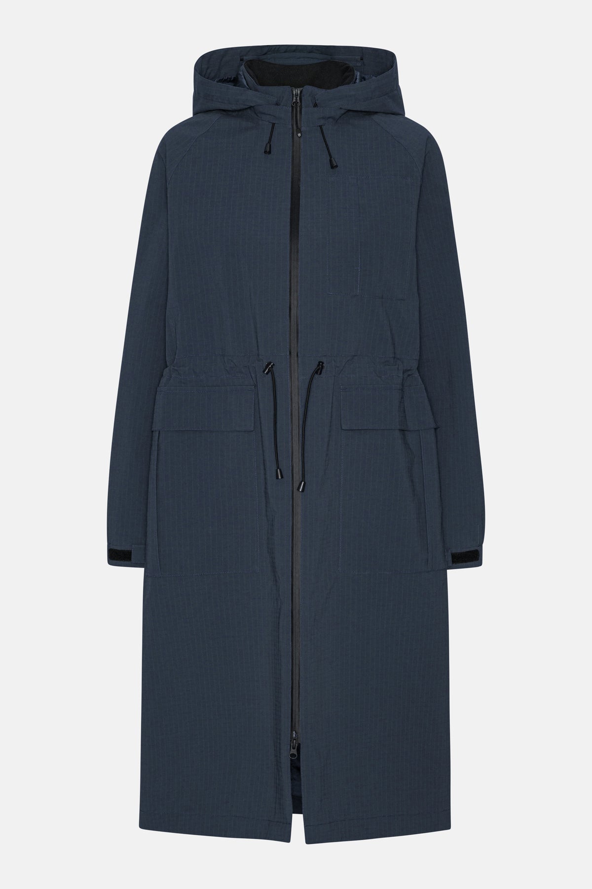 Lange winterparka THERMAL01 | Dark Indigo | Parka | Ilse Jacobsen