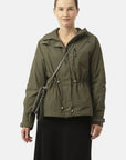 Korte Regenjas THERMAL08SP | Army | Jacket | Ilse Jacobsen