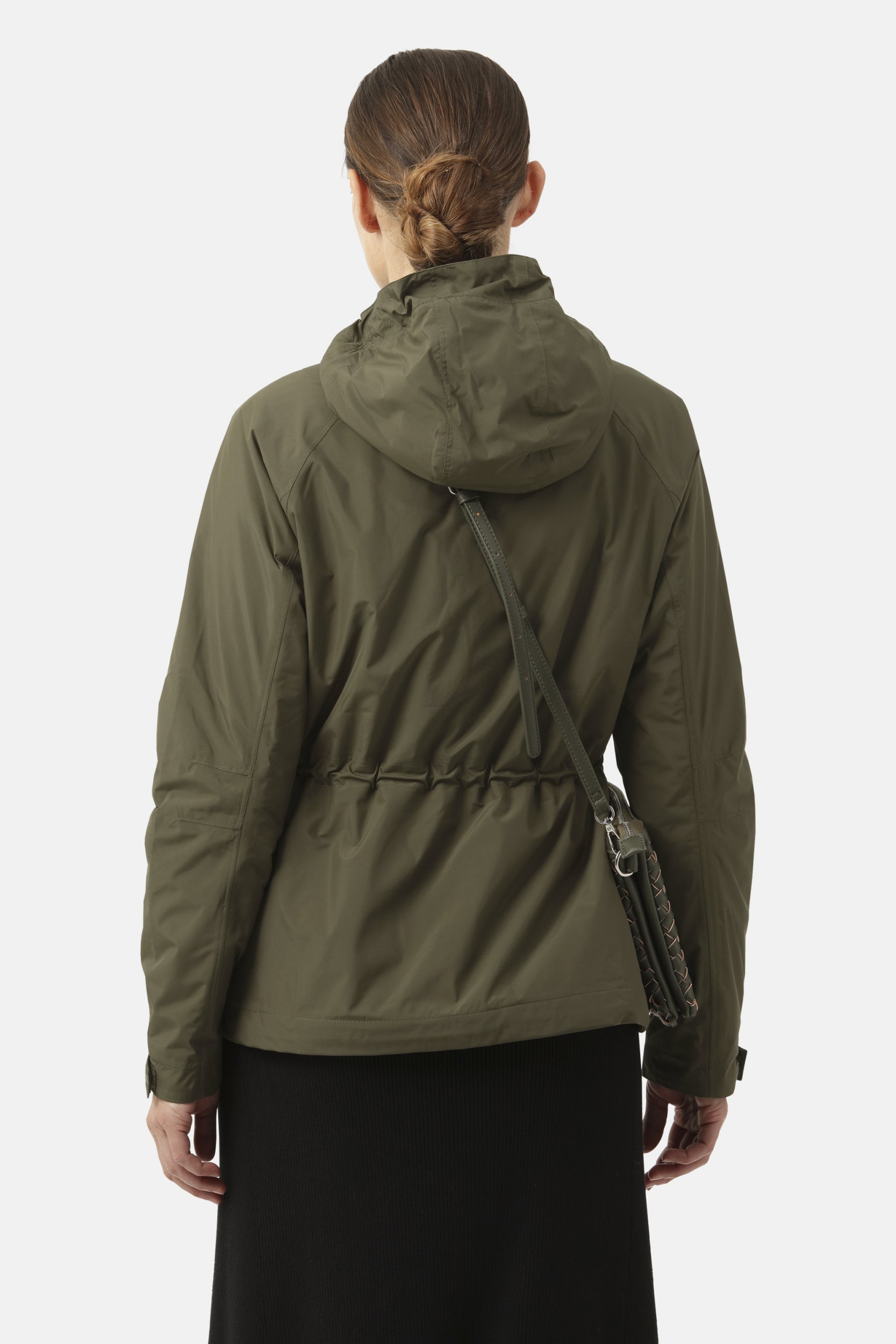 Korte Regenjas THERMAL08SP | Army | Jacket | Ilse Jacobsen