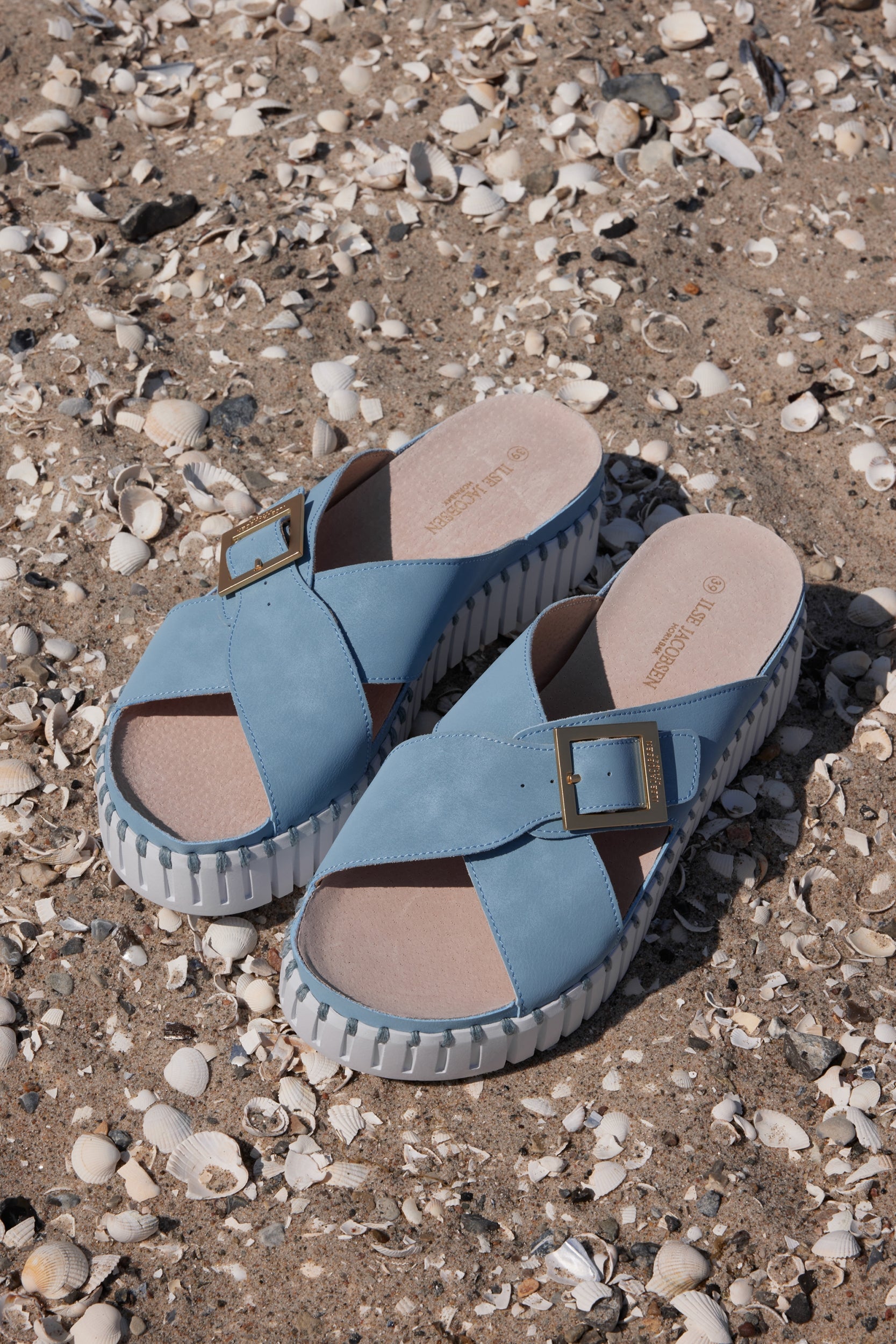 Sandalen TULIP1033 | Cloud Blue White | Sandals | Ilse Jacobsen