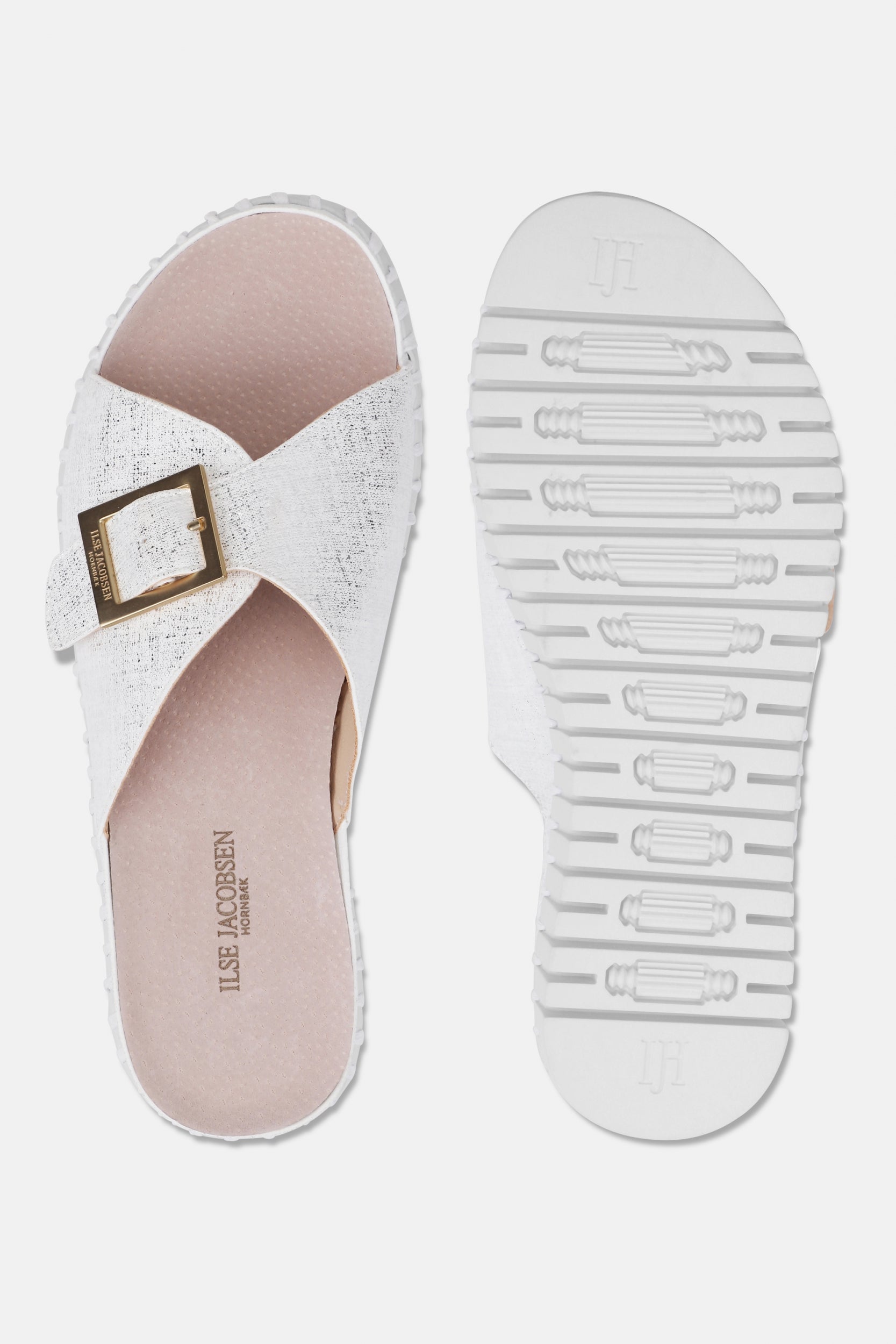 Instapsandalen TULIP1035 | White White | Sandals | Ilse Jacobsen