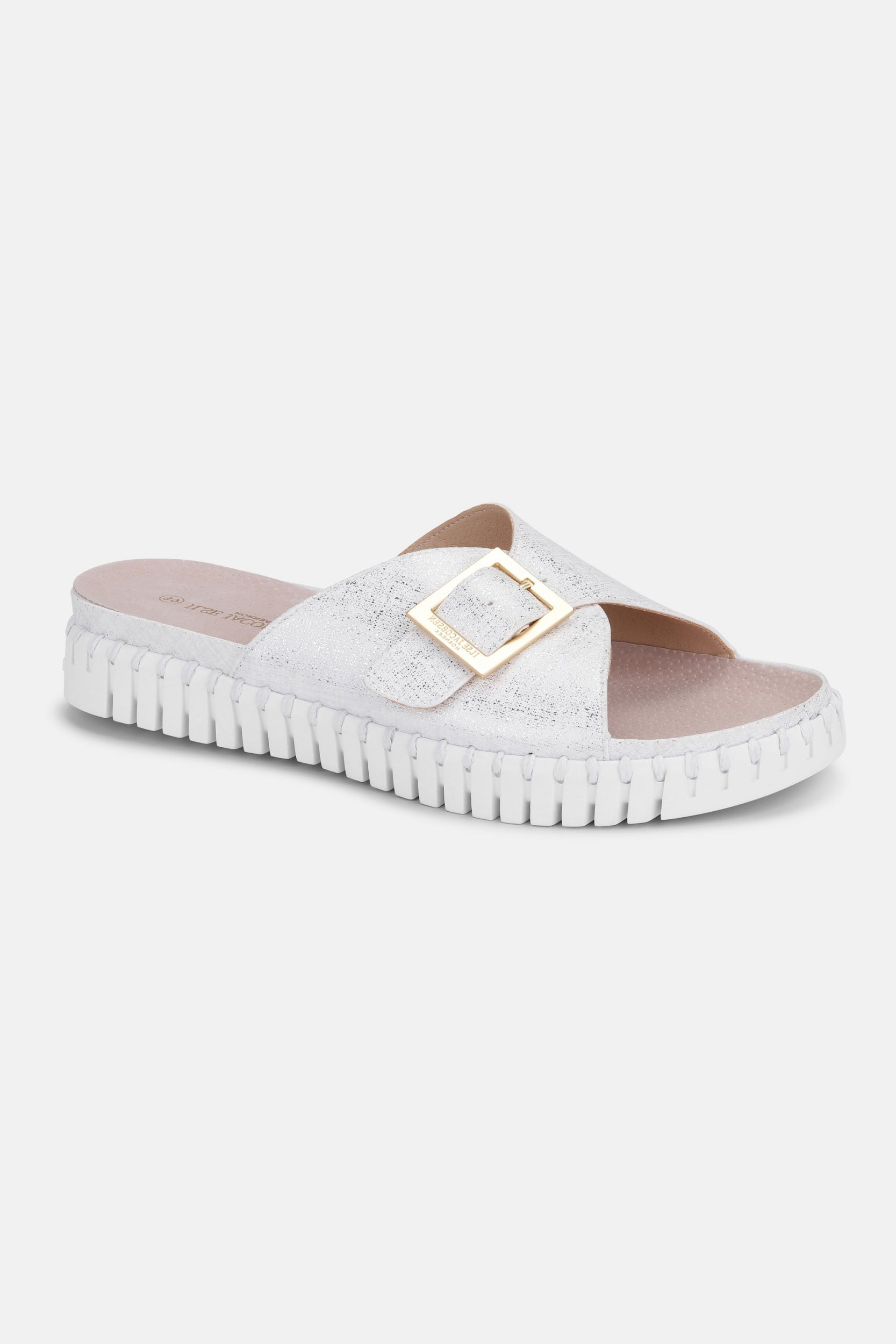 Instapsandalen TULIP1035 | White White | Sandals | Ilse Jacobsen