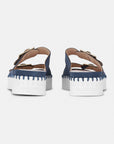 Sandalen met verstelbare gespen TULIP1037 - 699100 Blue Greyness White | Blue Greyness White | Sandals | Ilse Jacobsen