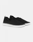 Instappers TULIP139 witte zool - 001 Black | Black | Shoes | Ilse Jacobsen