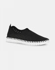 Instappers TULIP139 witte zool - 001 Black | Black | Shoes | Ilse Jacobsen