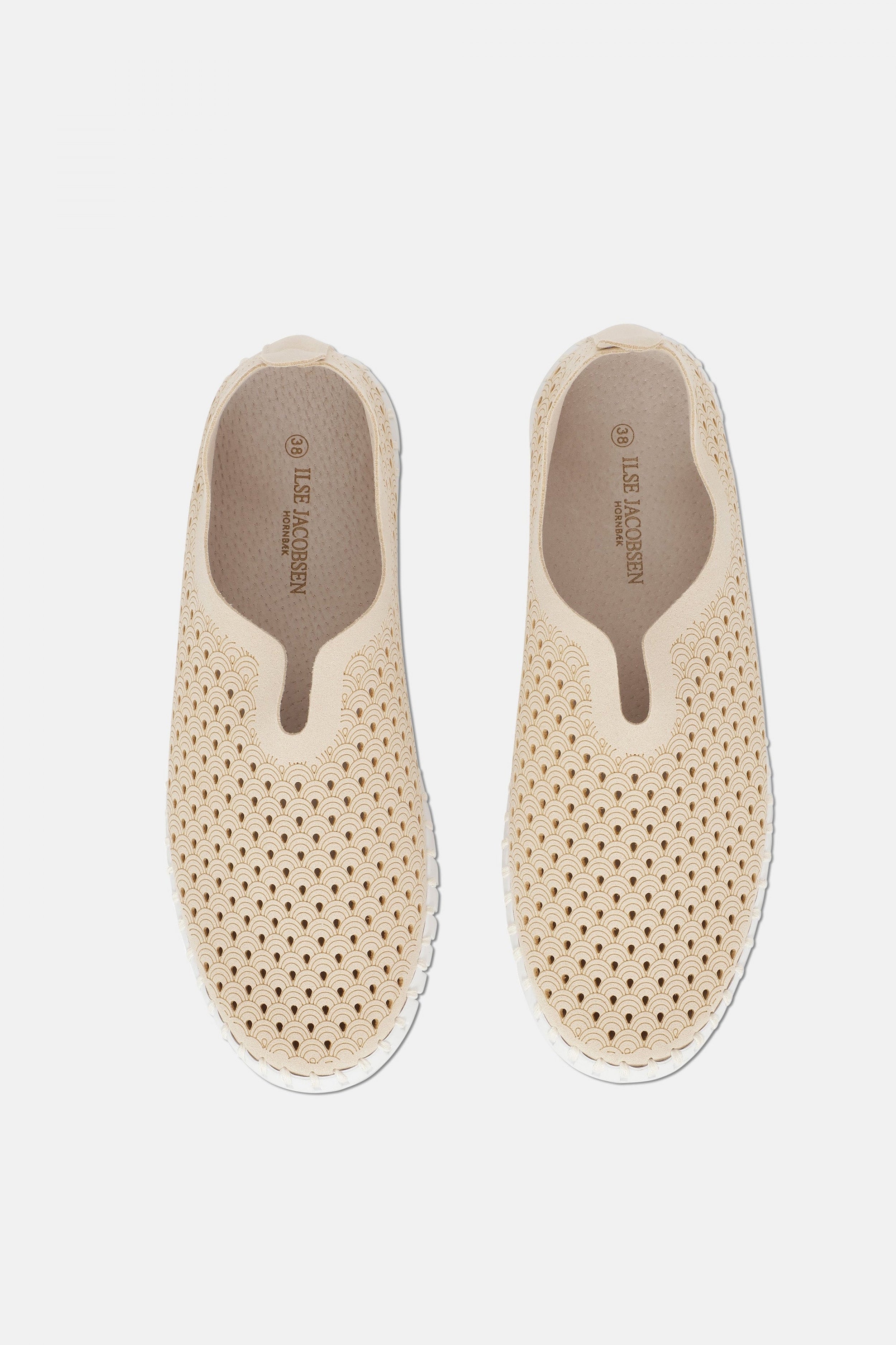 Instappers TULIP139 witte zool | Kit | Shoes | Ilse Jacobsen