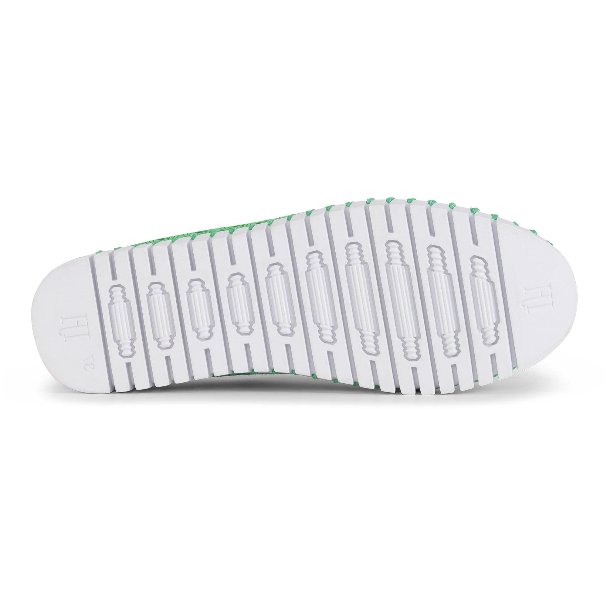 Instappers Tulip139 witte zool | Bright Green | Shoes | Ilse Jacobsen