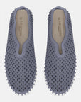 Instappers Tulip139 witte zool - 636 Grey Blue | Grey Blue | Shoes | Ilse Jacobsen