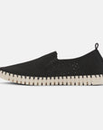 Instappers Heren TULIP140MEN beige zool | Black | Shoes | Ilse Jacobsen