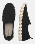 Instappers Heren TULIP140MEN beige zool | Black | Shoes | Ilse Jacobsen