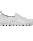Instappers Heren TULIP140MEN beige zool - 100 White | White | Shoes | Ilse Jacobsen