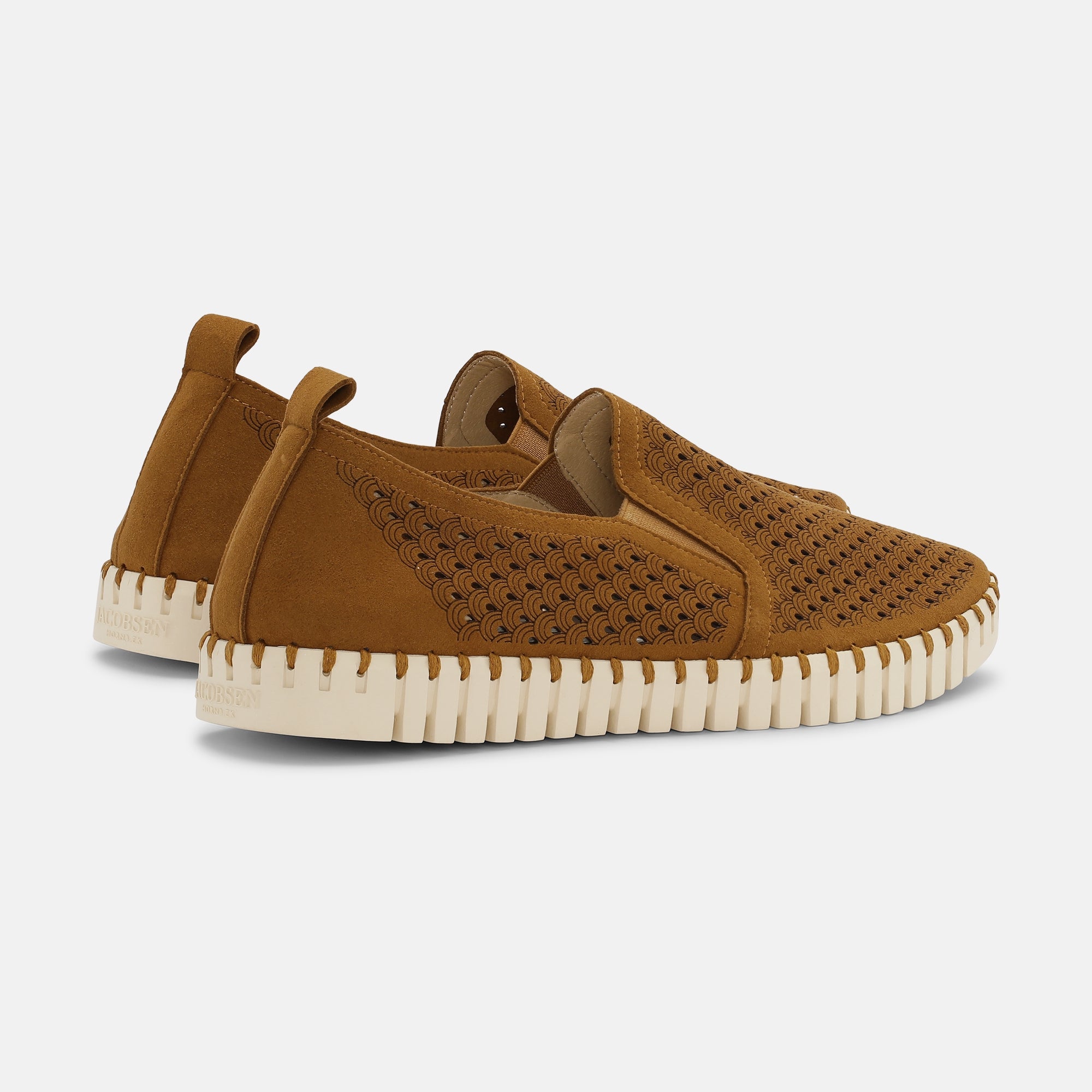 Instappers Heren TULIP140MEN beige zool | Cashew | Shoes | Ilse Jacobsen