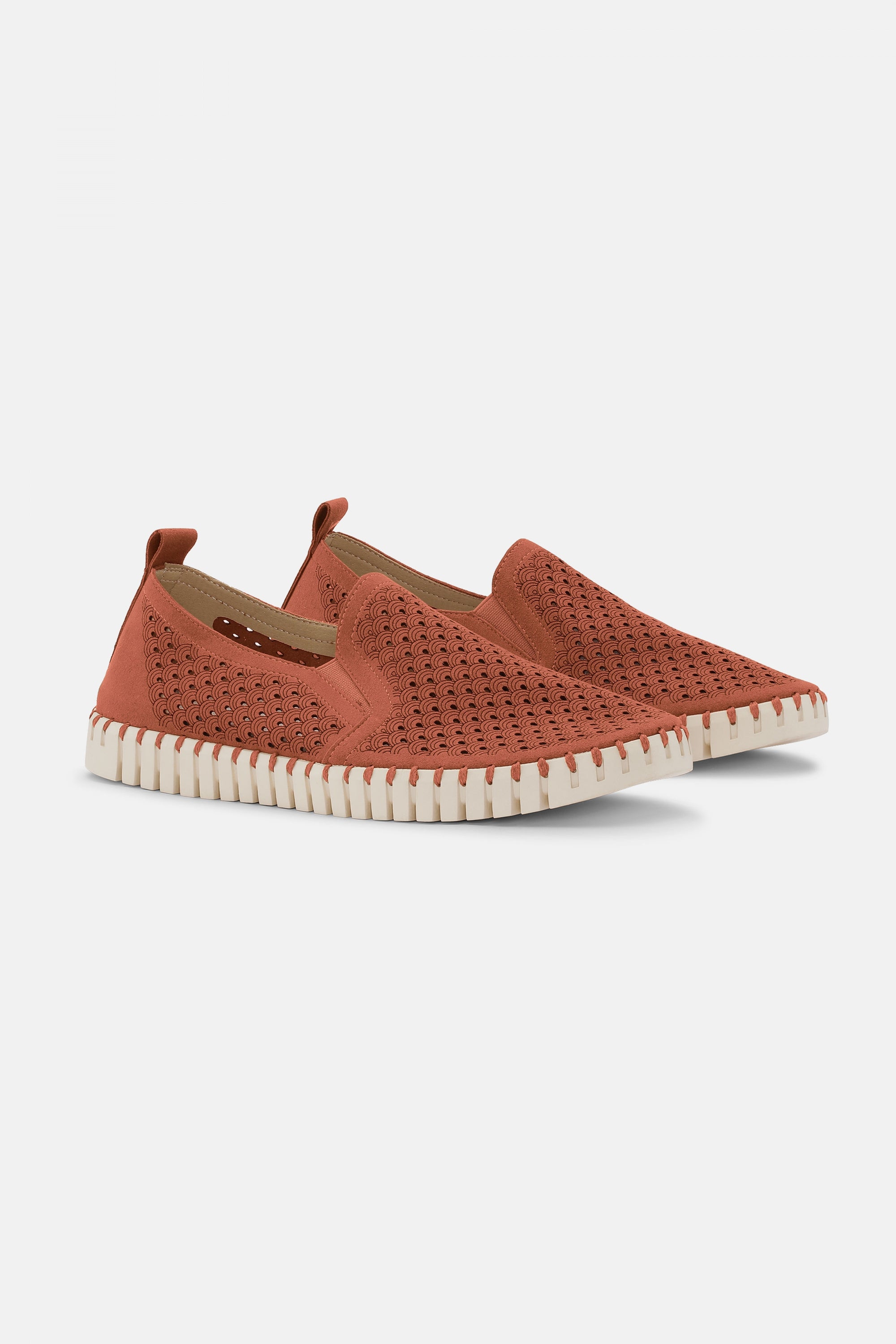 Instappers Heren TULIP140MEN beige zool | Light Brick | Shoes | Ilse Jacobsen