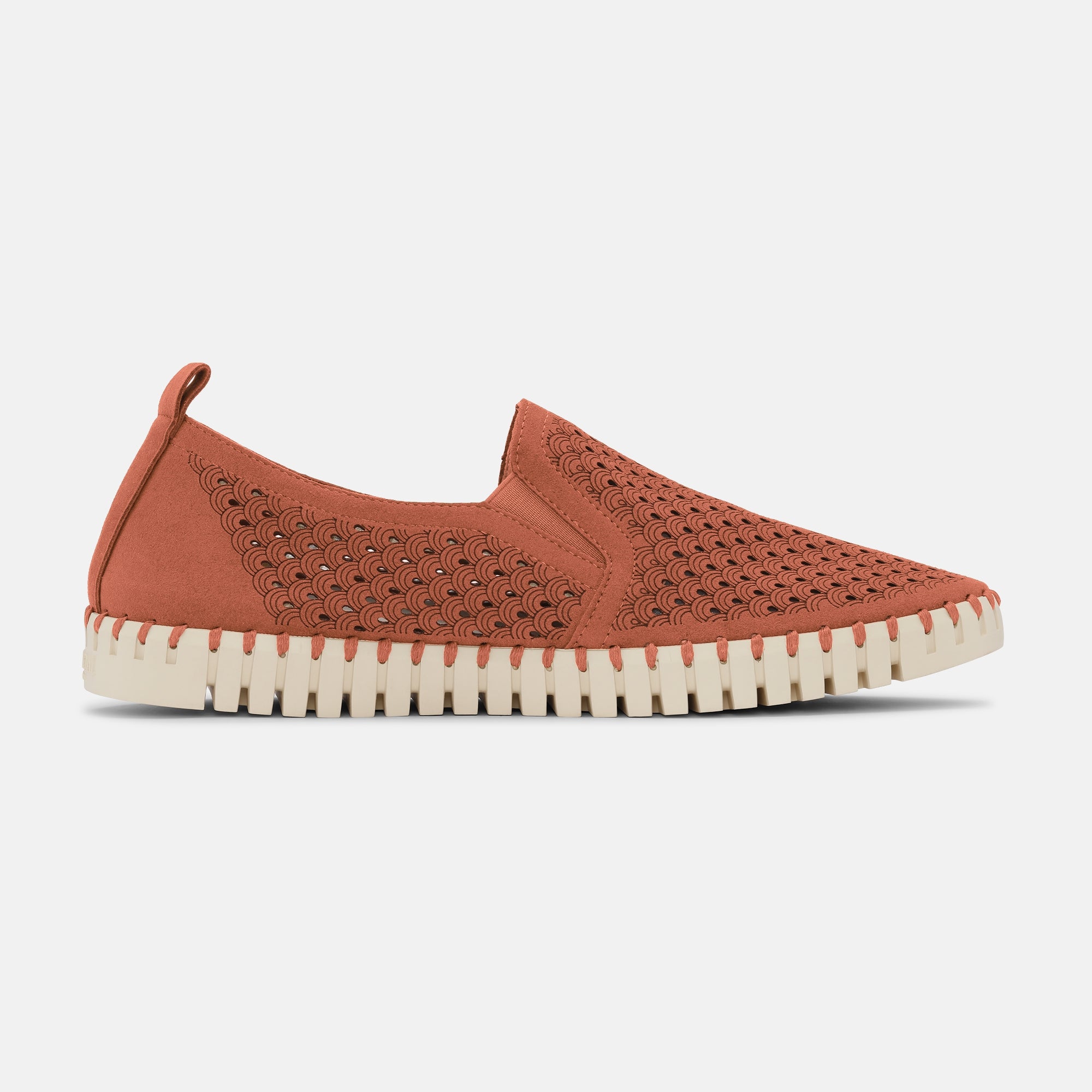 Instappers Heren TULIP140MEN beige zool | Light Brick | Shoes | Ilse Jacobsen