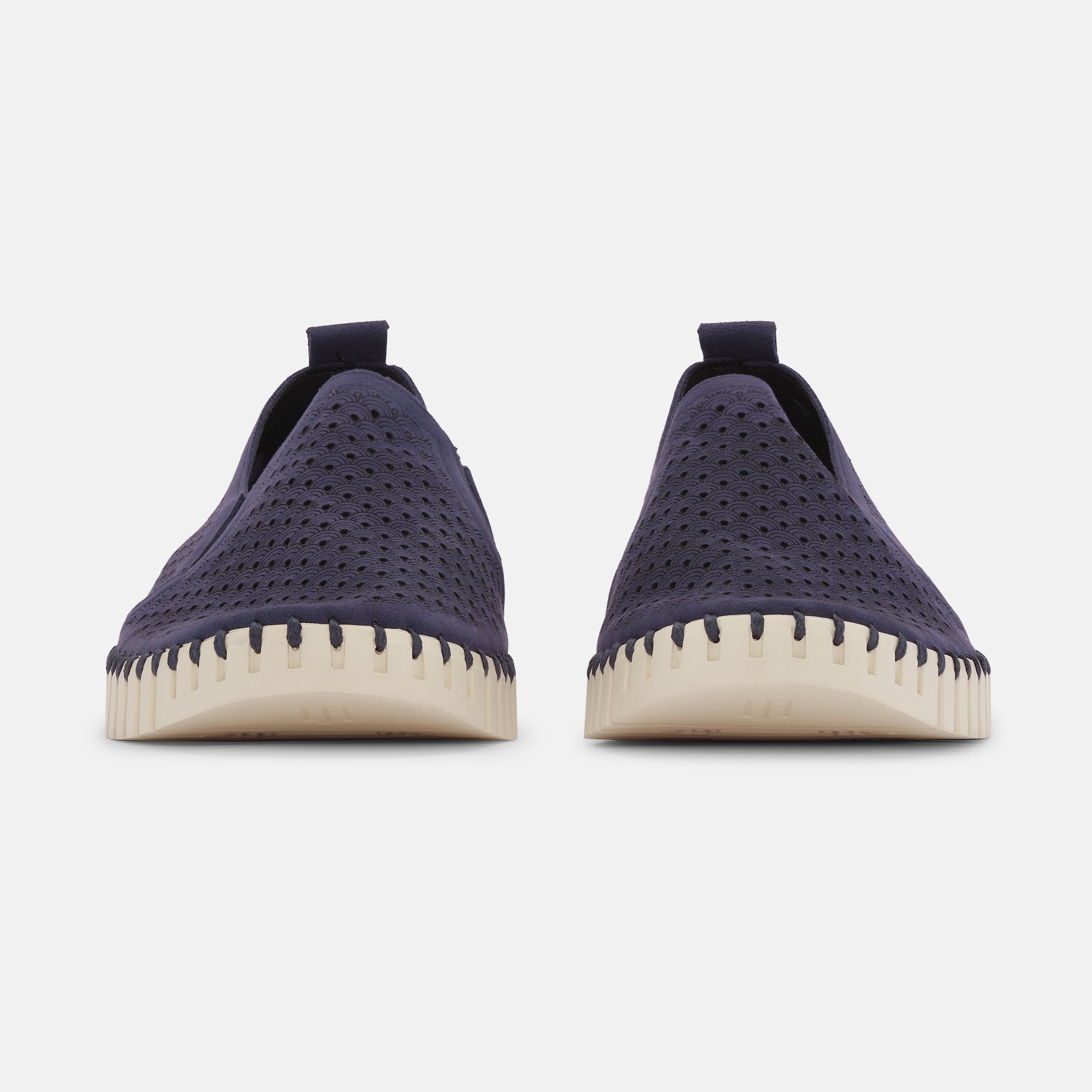 Instappers Heren TULIP140MEN beige zool | Navy | Shoes | Ilse Jacobsen