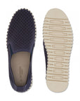 Instappers Heren TULIP140MEN beige zool | Dark Indigo | Shoes | Ilse Jacobsen