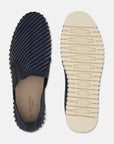 Instappers Heren TULIP143MEN beige zool | Dark Indigo Pearled Ivory | Shoes | Ilse Jacobsen