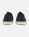 Instappers Heren TULIP143MEN beige zool | Dark Indigo Pearled Ivory | Shoes | Ilse Jacobsen