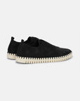 Instappers Heren TULIP144MEN | Black Pearled Ivory | Shoes | Ilse Jacobsen